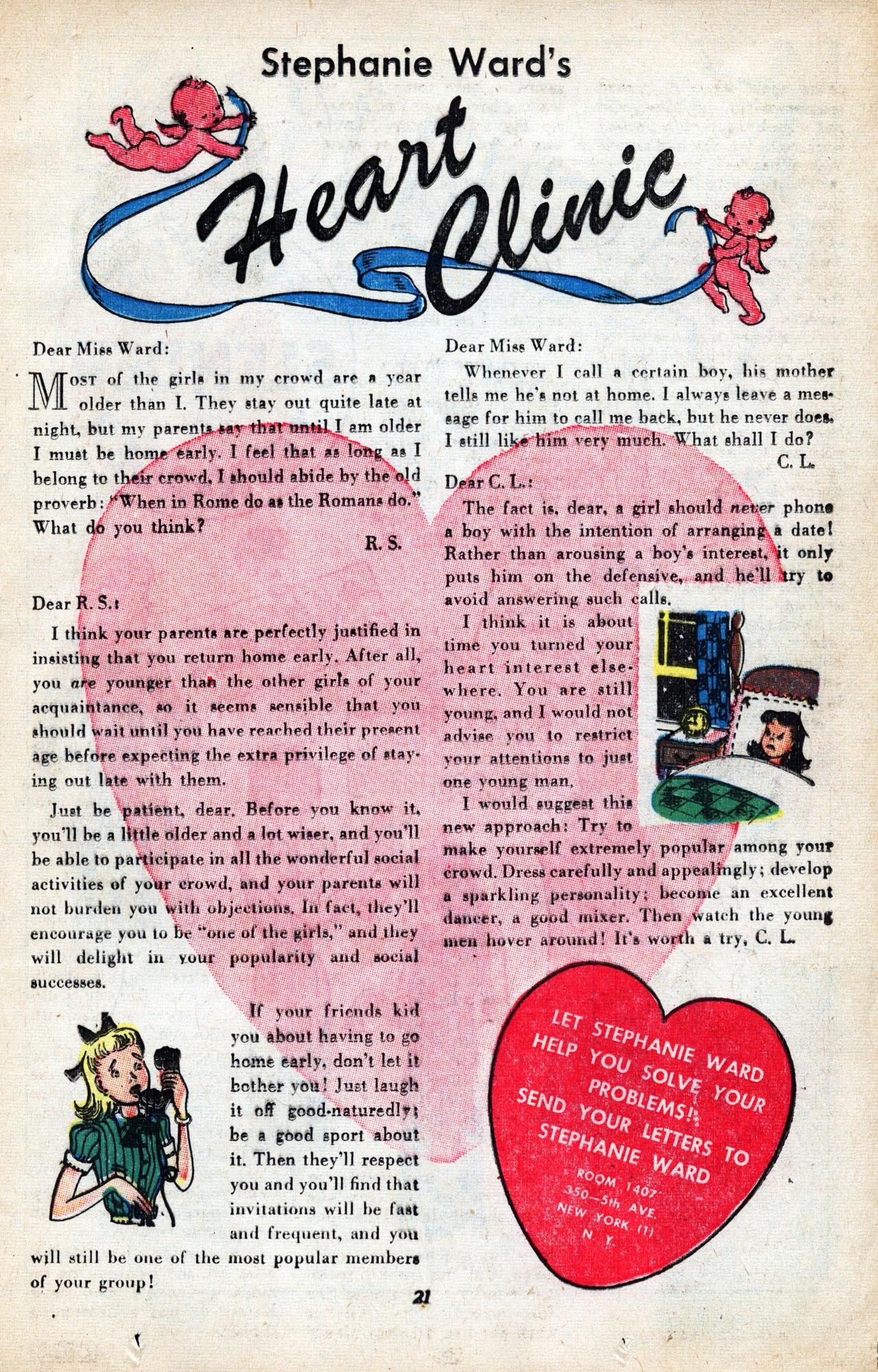 Read online Junior Miss (1947) comic -  Issue #24 - 21