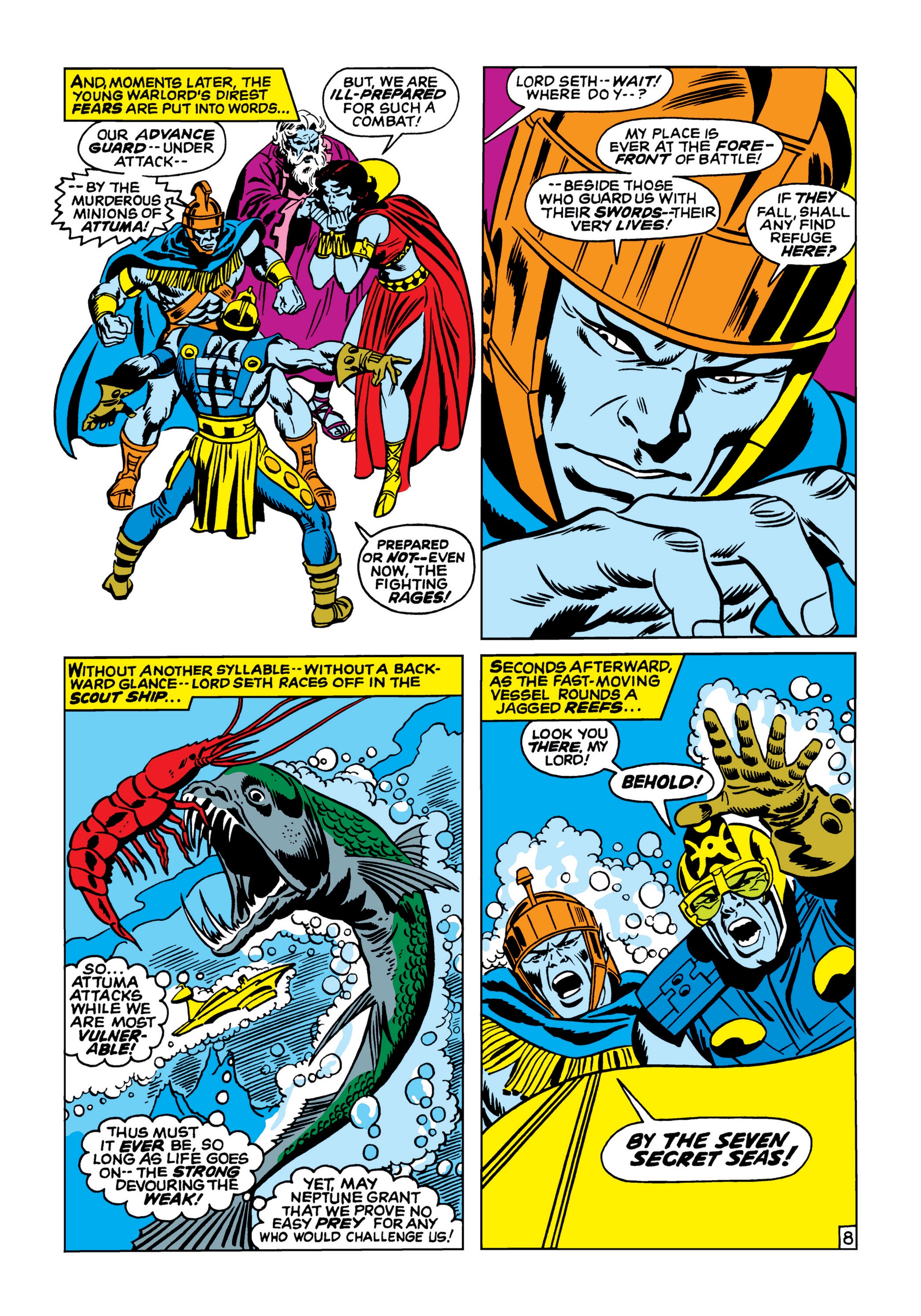 Read online Marvel Masterworks: The Sub-Mariner comic -  Issue # TPB 3 (Part 1) - 59