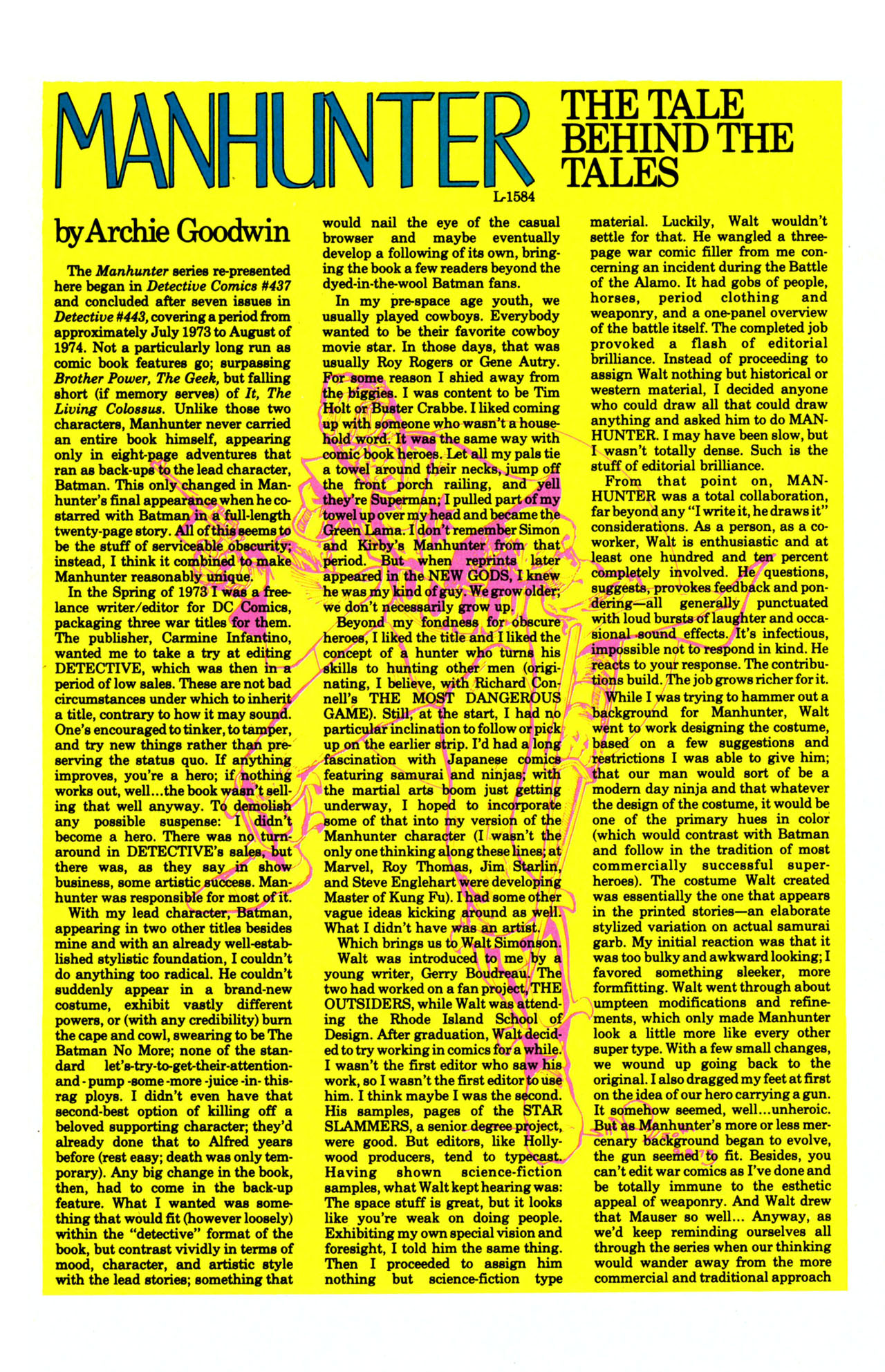 Read online Manhunter (1984) comic -  Issue # Full - 3