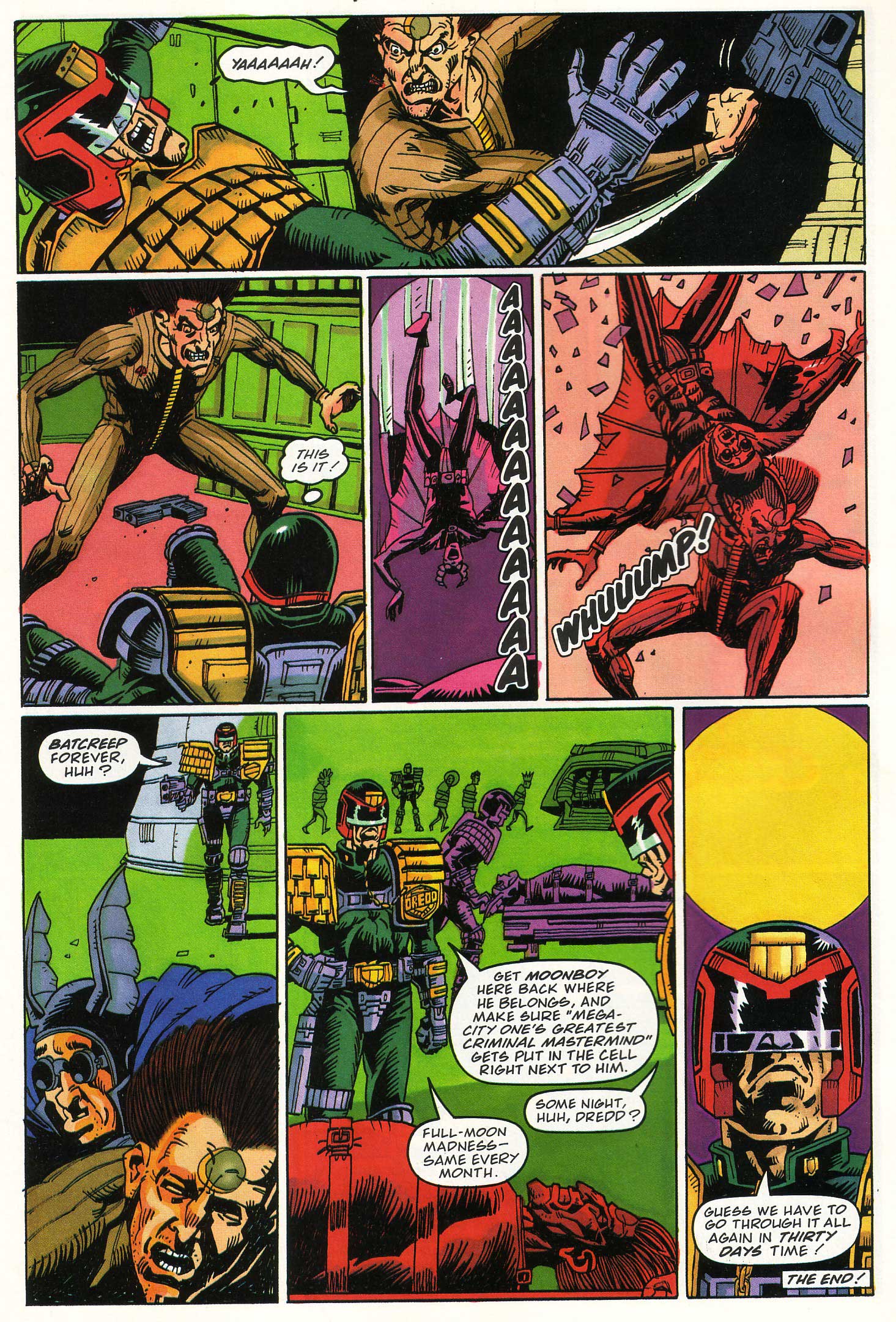 Read online Judge Dredd Lawman of the Future comic -  Issue #6 - 25