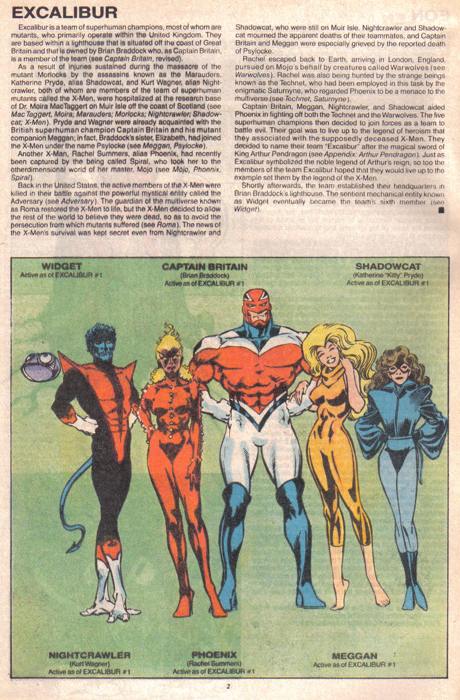 Read online The Official Handbook of the Marvel Universe: Update '89 comic -  Issue #3 - 3
