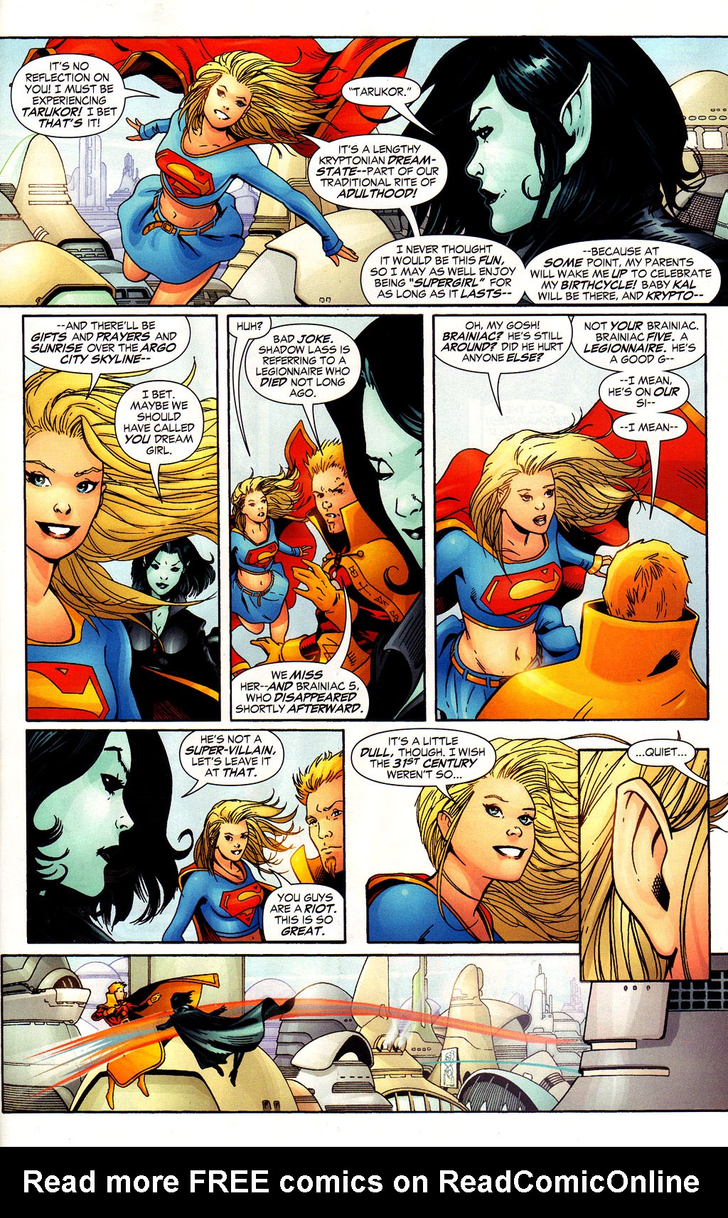 Read online Supergirl and the Legion of Super-Heroes comic -  Issue #17 - 12