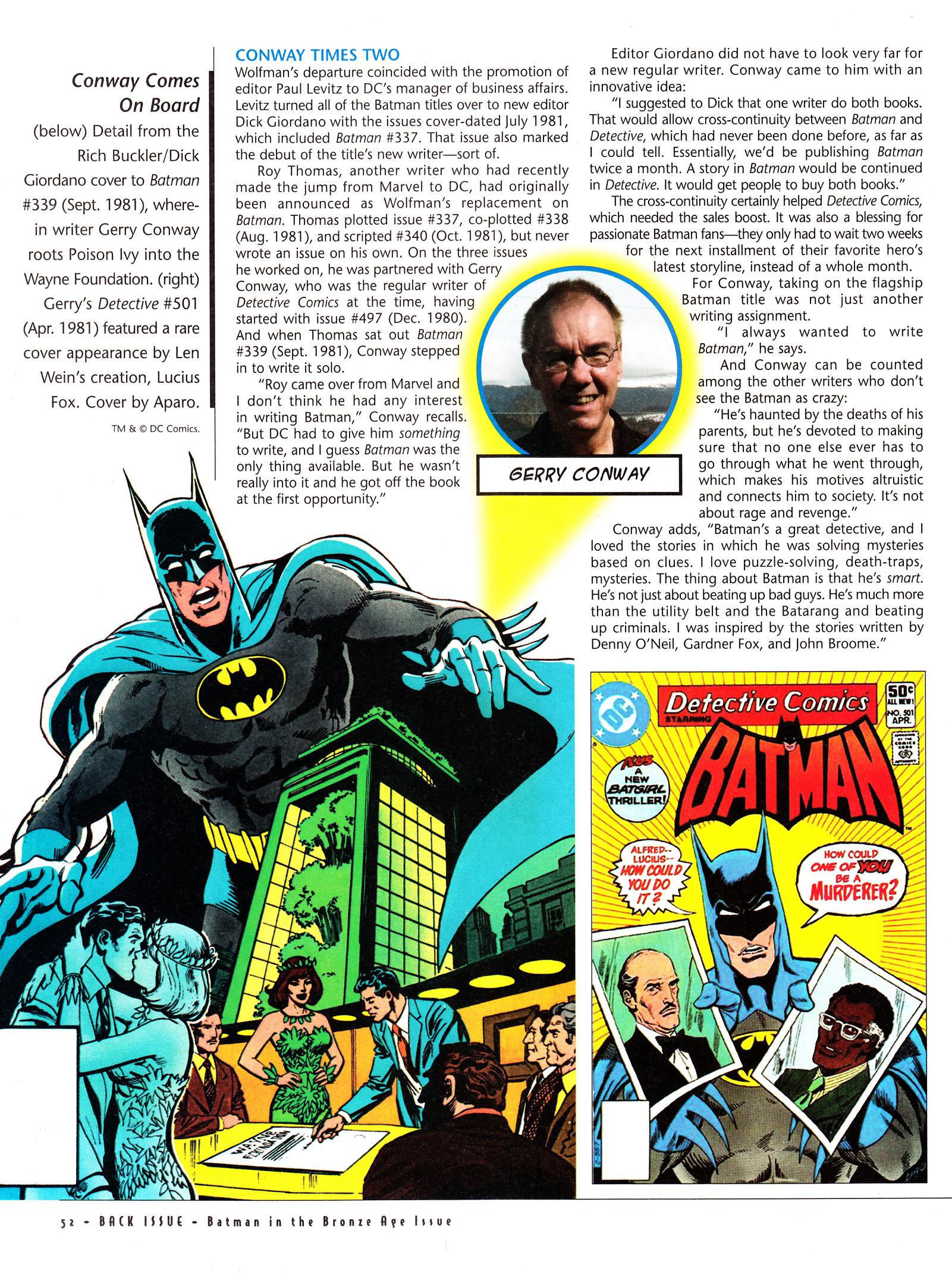 Read online Back Issue comic -  Issue #50 - 52