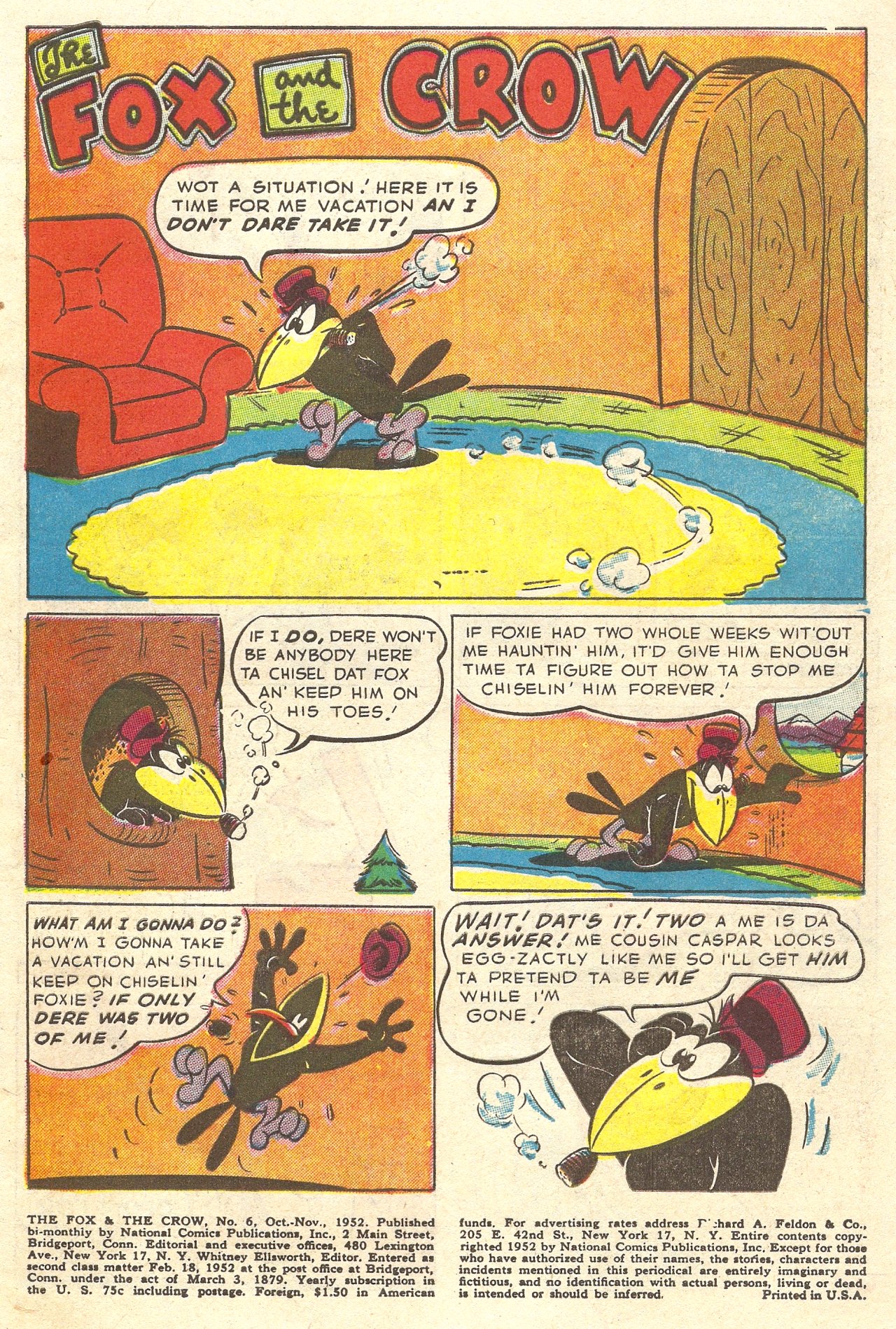 Read online The Fox and the Crow comic -  Issue #6 - 3