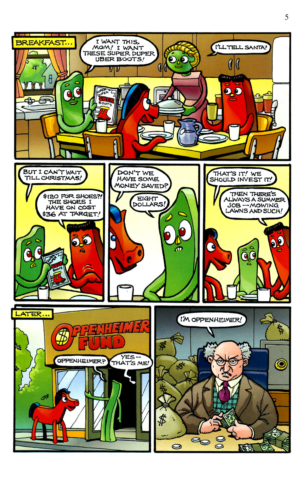 Read online Gumby (2006) comic -  Issue #2 - 7