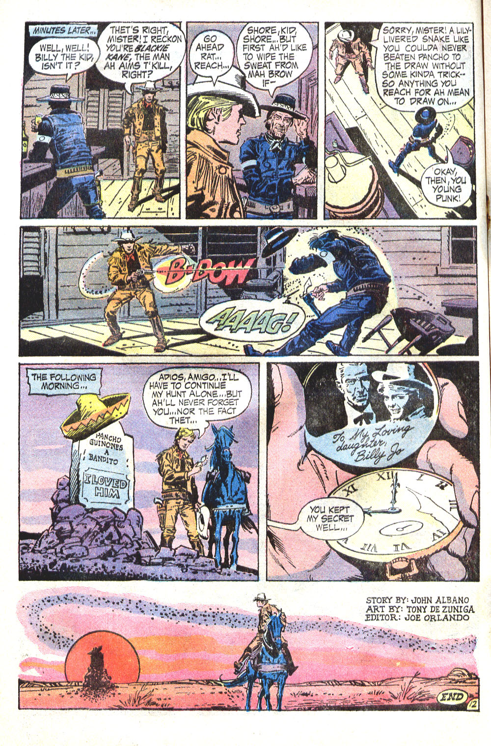 Read online All-Star Western (1970) comic -  Issue #6 - 16
