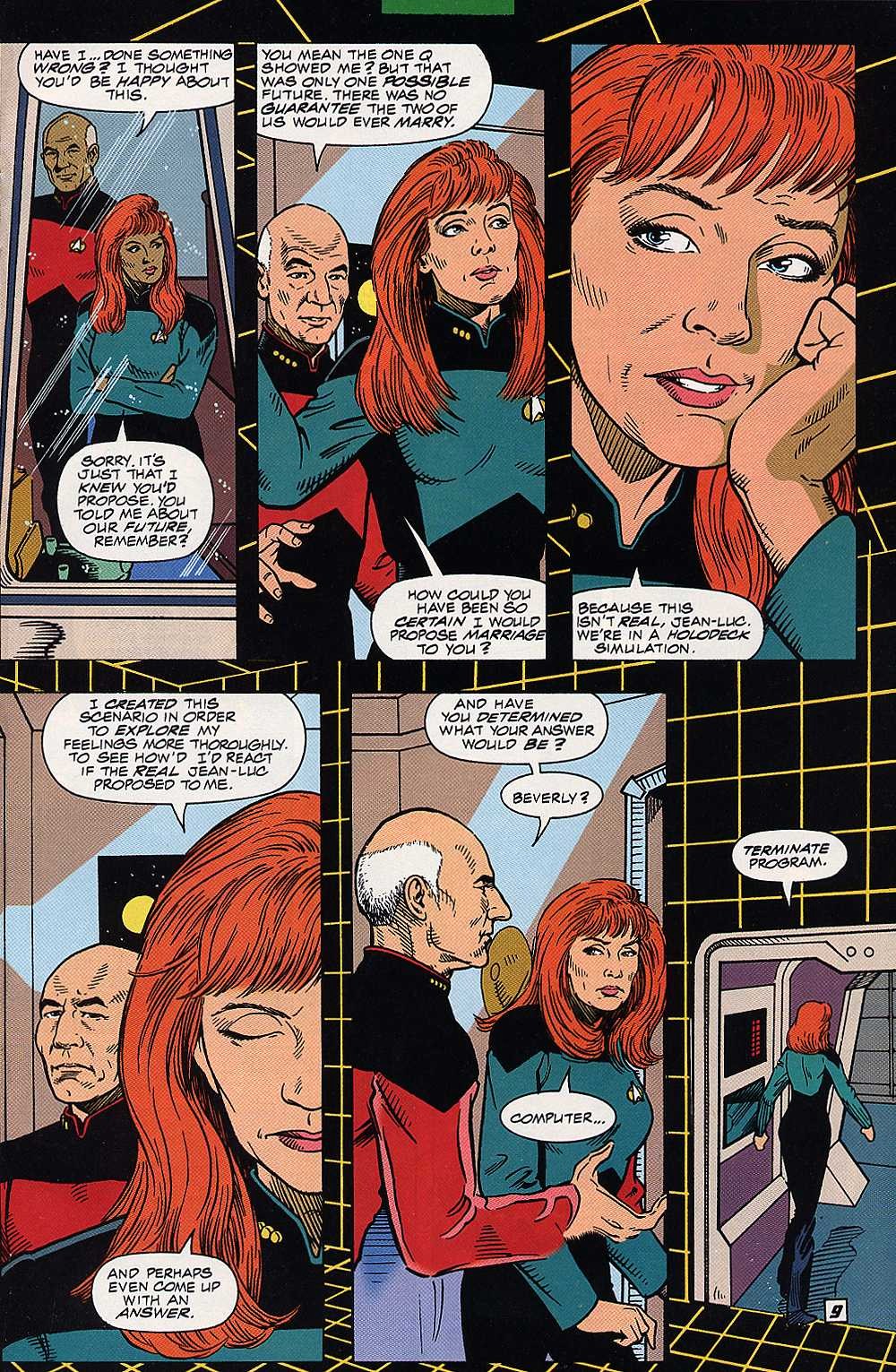 Read online Star Trek: The Next Generation (1989) comic -  Issue #71 - 9