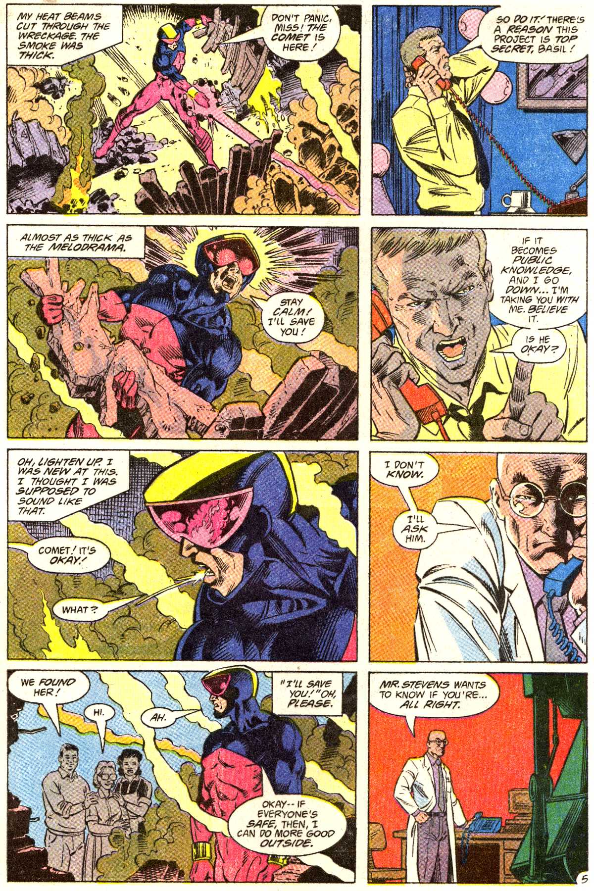 Read online The Comet comic -  Issue #3 - 6