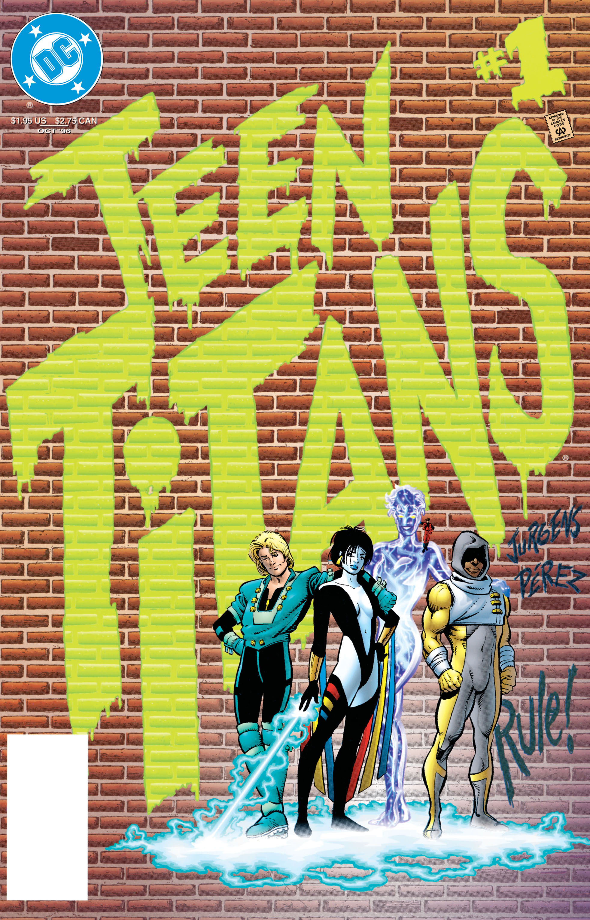 Read online Teen Titans (1996) comic -  Issue #1 - 1