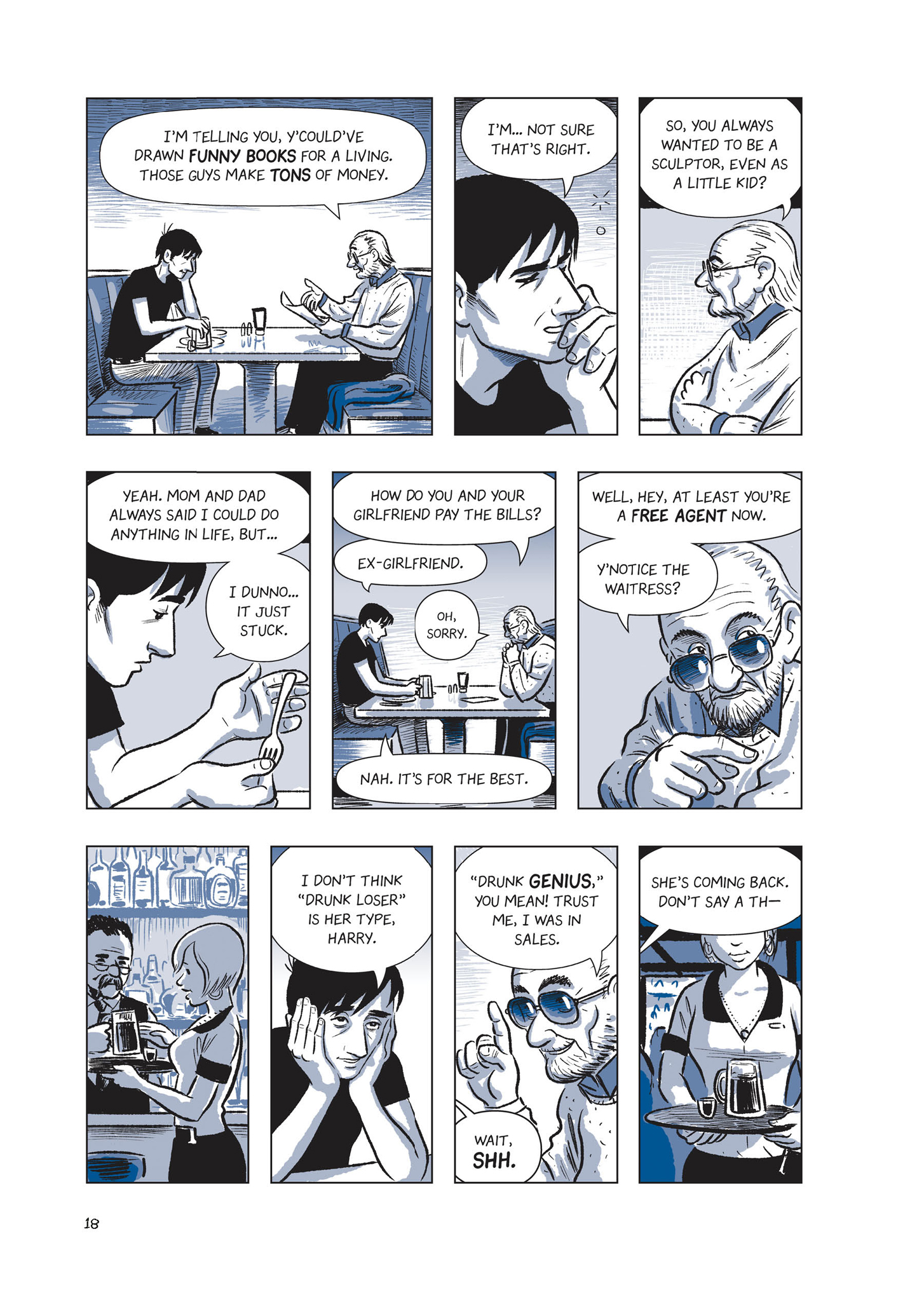 Read online The Sculptor comic -  Issue # Part 1 - 18