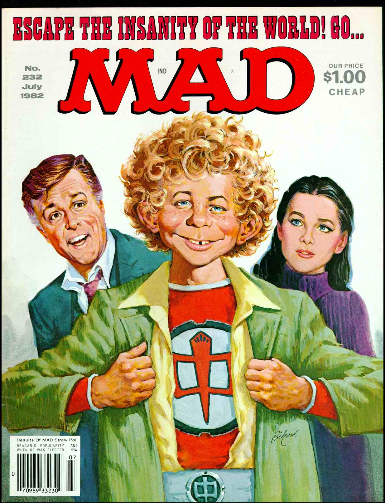 Read online MAD comic -  Issue #232 - 1