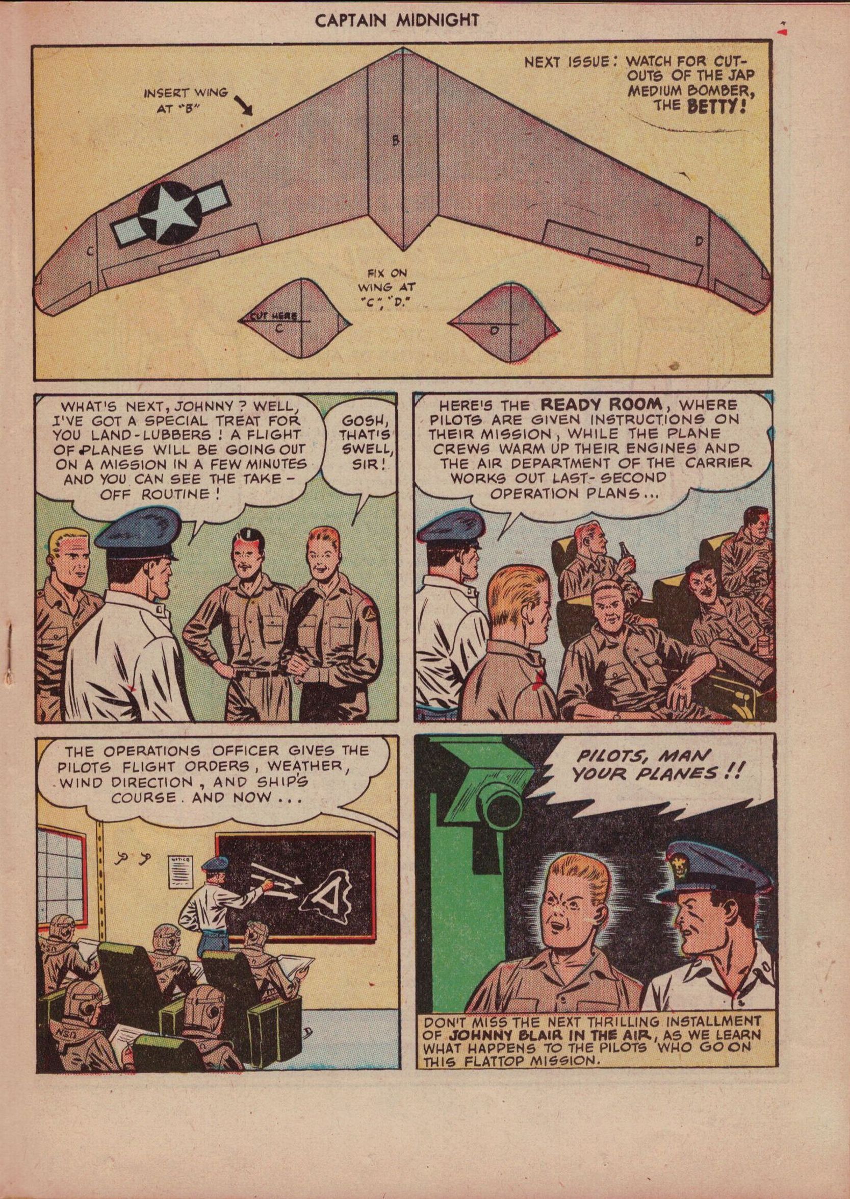 Read online Captain Midnight (1942) comic -  Issue #40 - 27