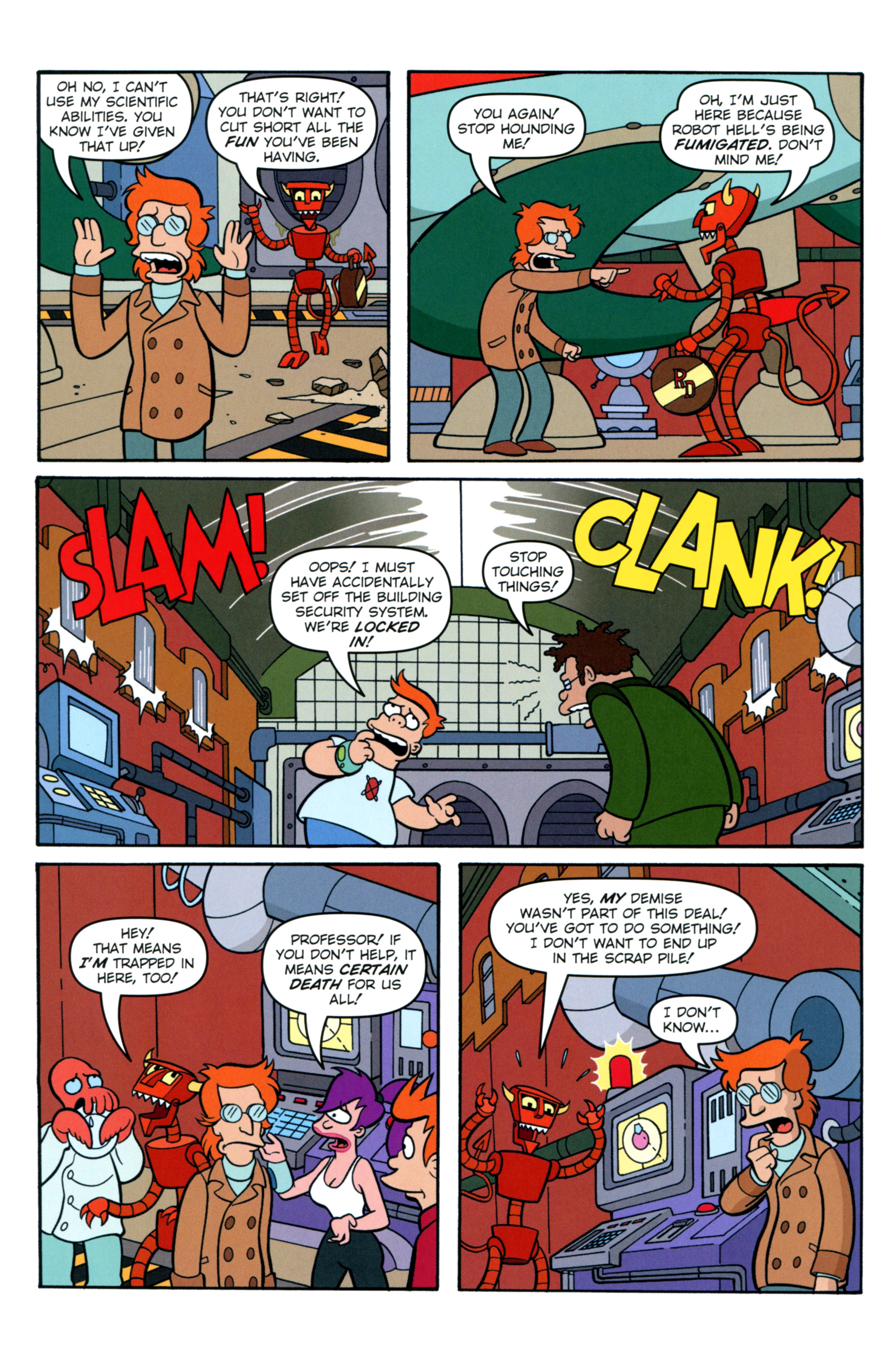 Read online Futurama Comics comic -  Issue #70 - 19