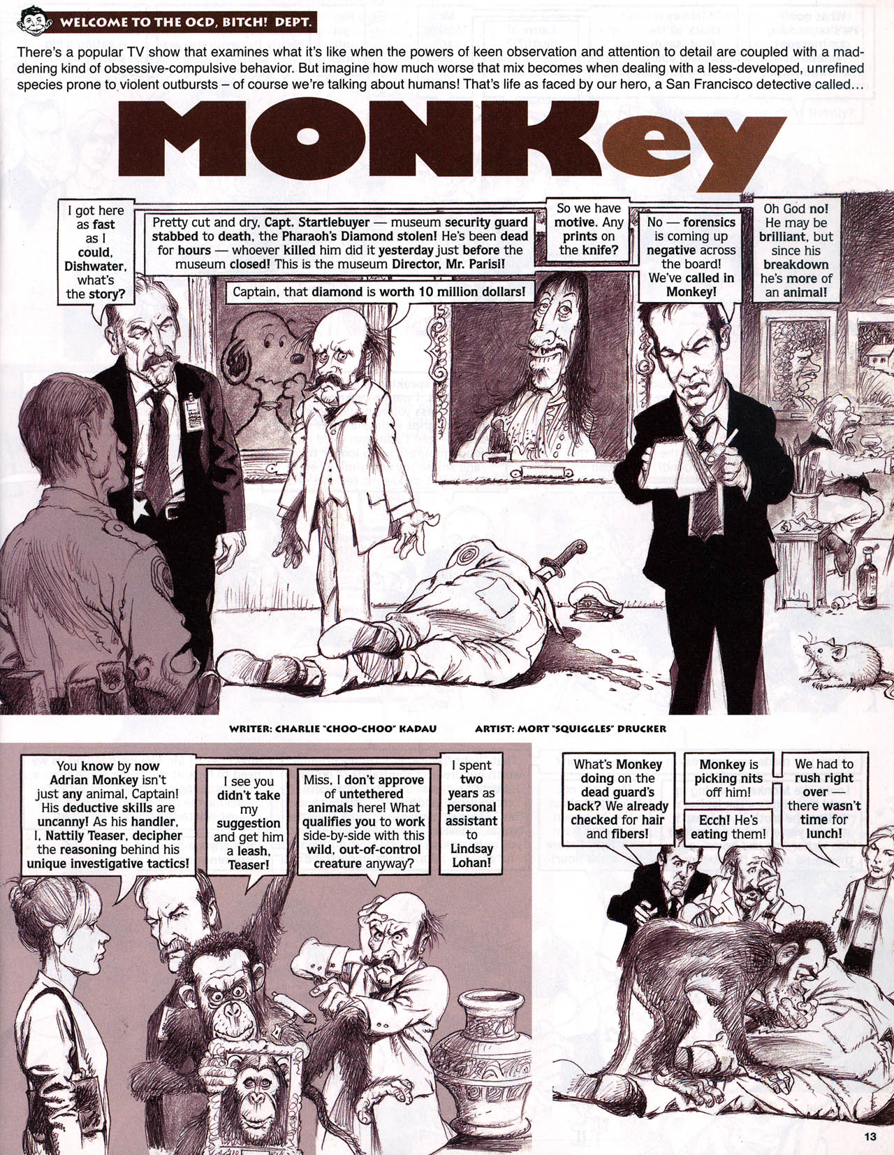 Read online MAD comic -  Issue #488 - 13