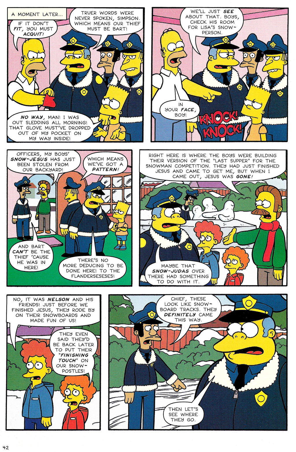 Read online The Simpsons Winter Wingding comic -  Issue #1 - 45