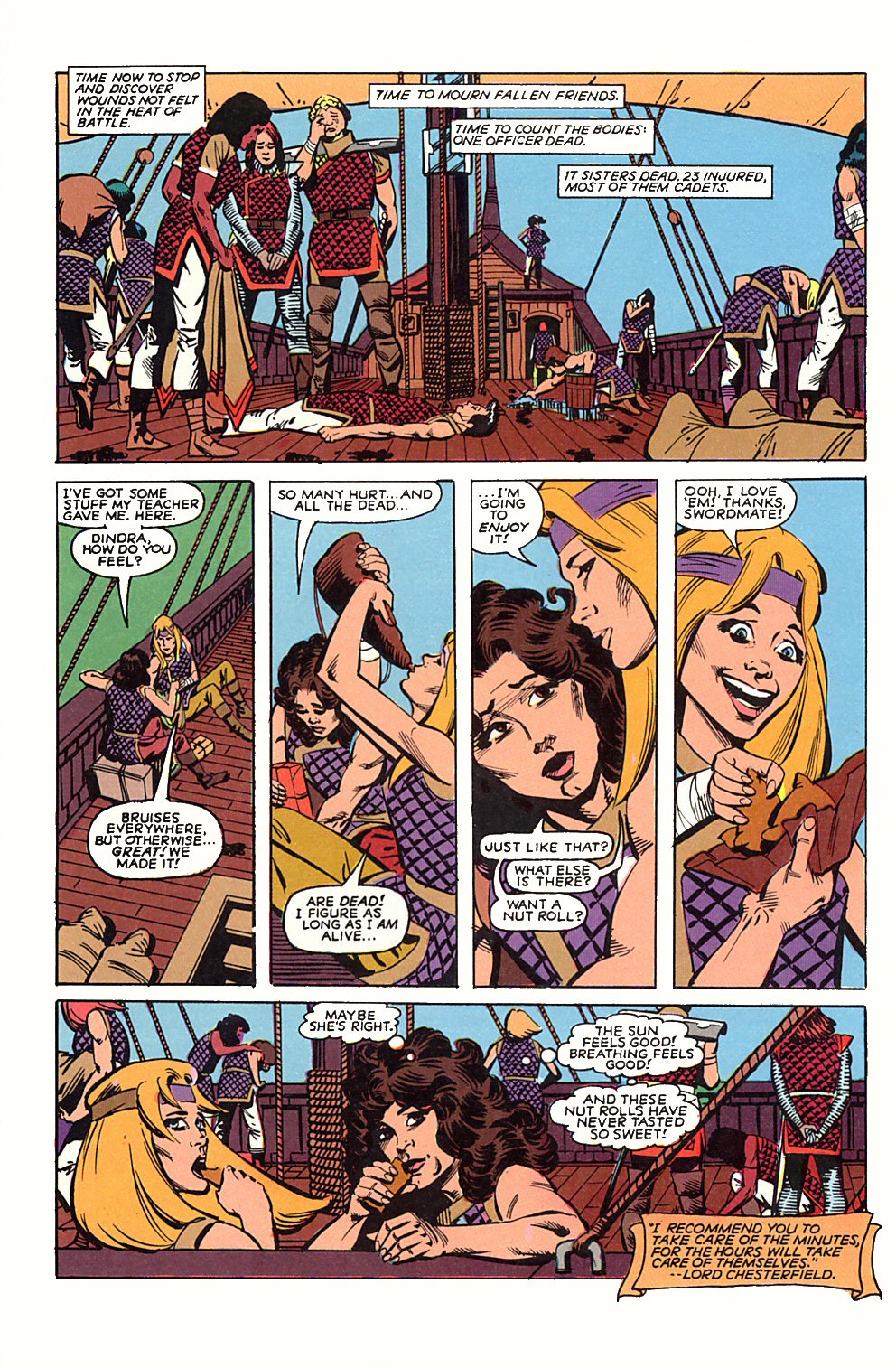 Read online Sisterhood of Steel comic -  Issue #3 - 30