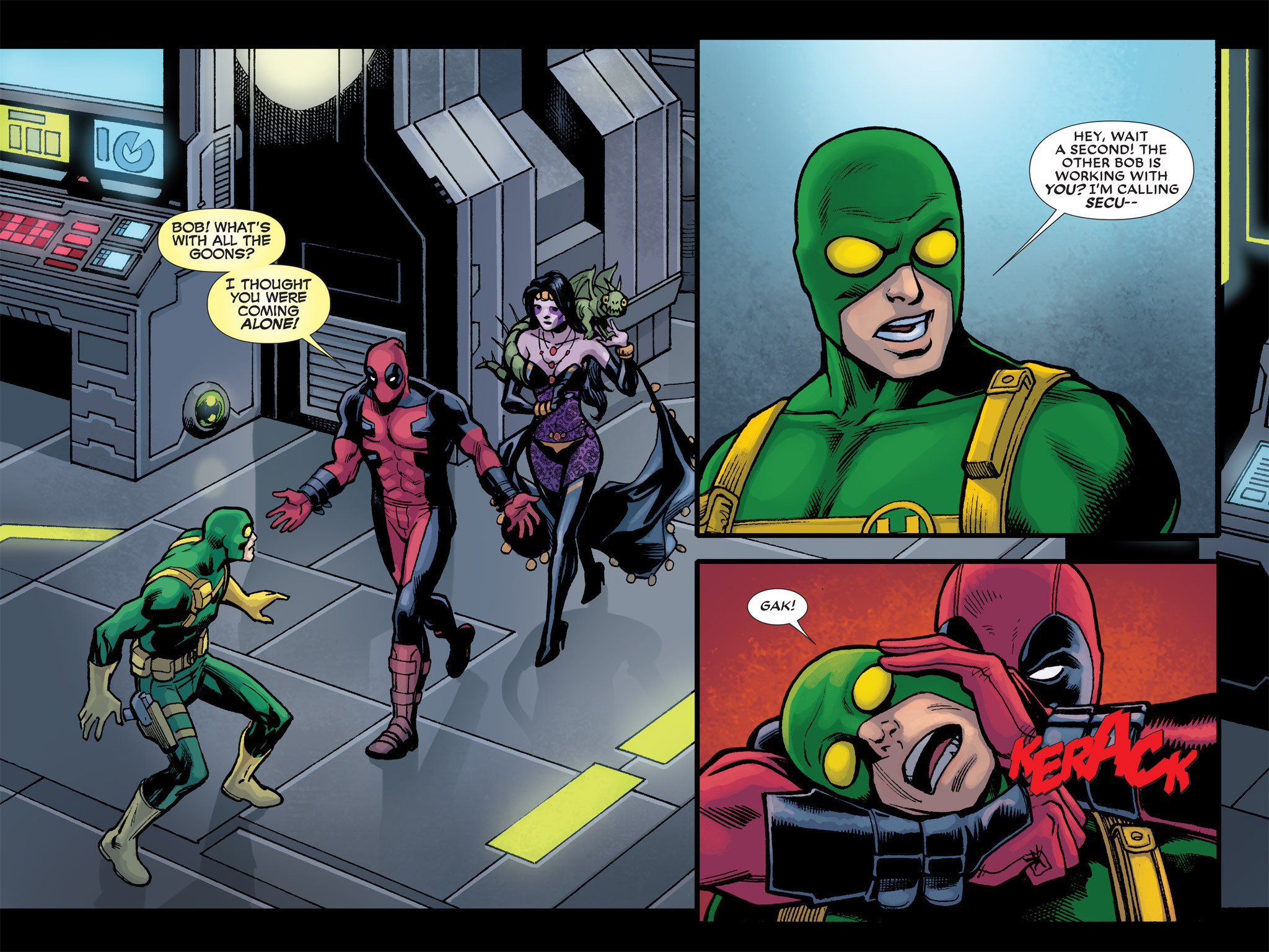 Read online Deadpool: Dracula's Gauntlet comic -  Issue # Part 5 - 26