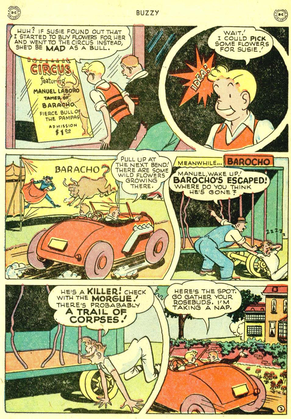 Read online Buzzy comic -  Issue #19 - 22