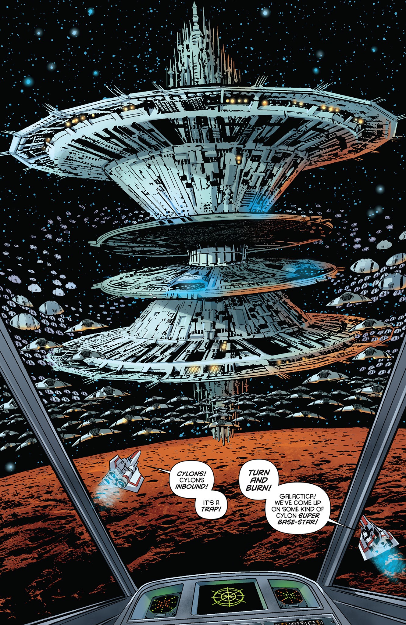 Read online Classic Battlestar Galactica: The Death of Apollo comic -  Issue #2 - 12