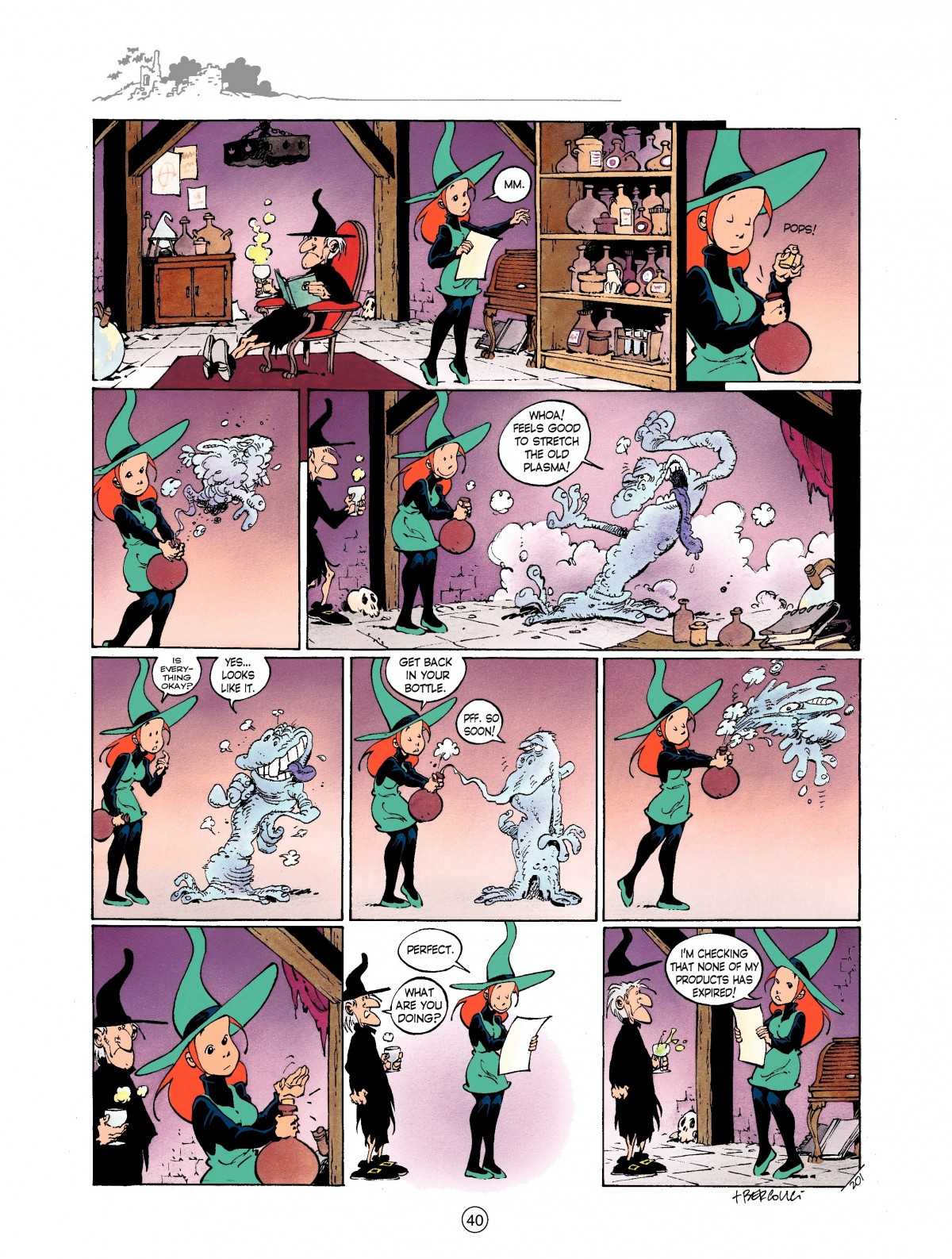 Read online Melusine comic -  Issue #4 - 40