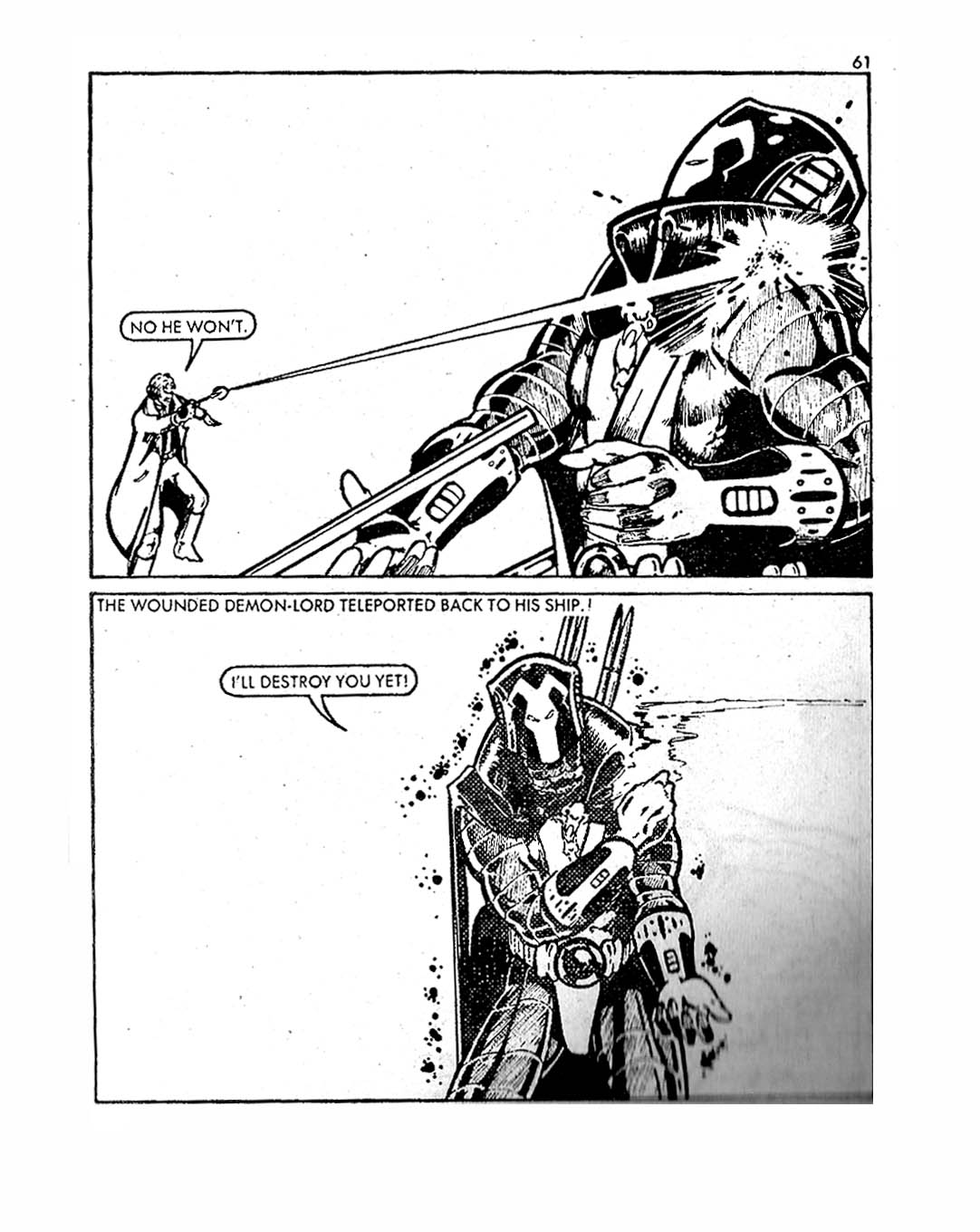 Read online Starblazer comic -  Issue #15 - 61