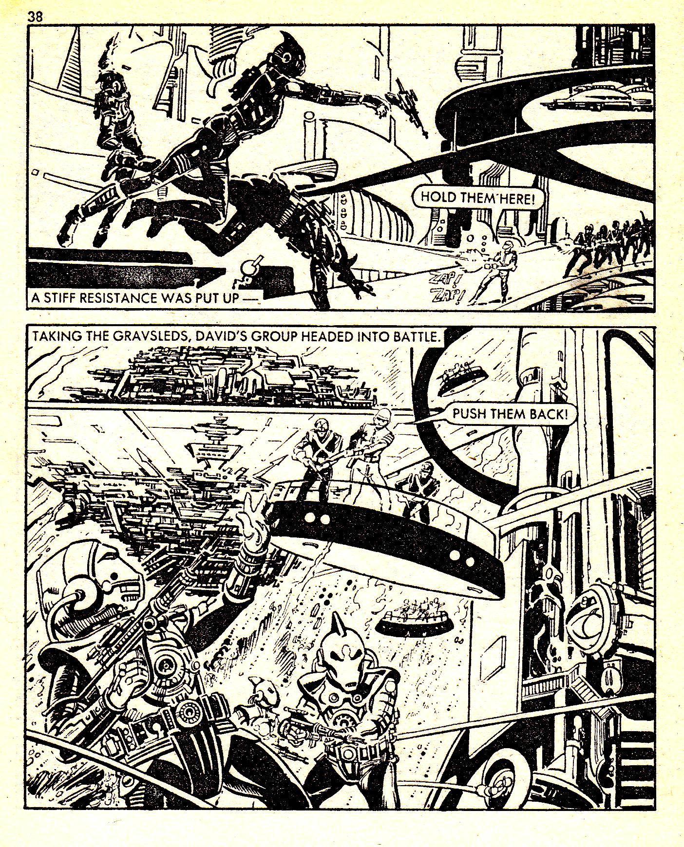 Read online Starblazer comic -  Issue #117 - 38
