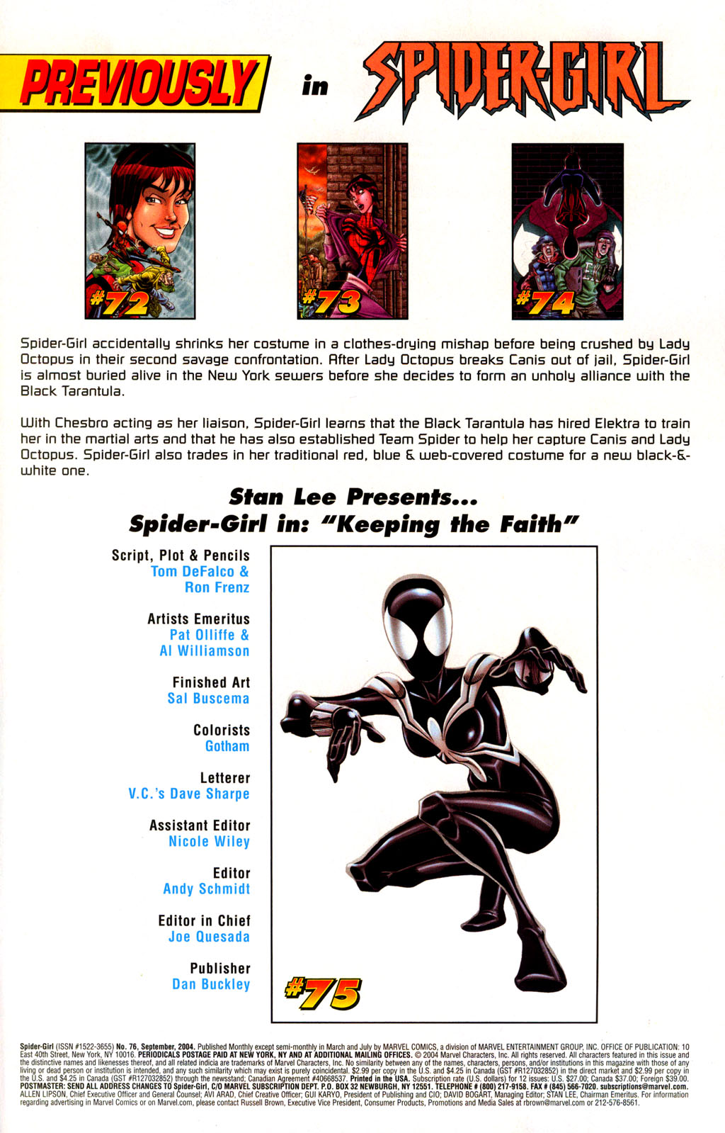 Read online Spider-Girl (1998) comic -  Issue #76 - 2