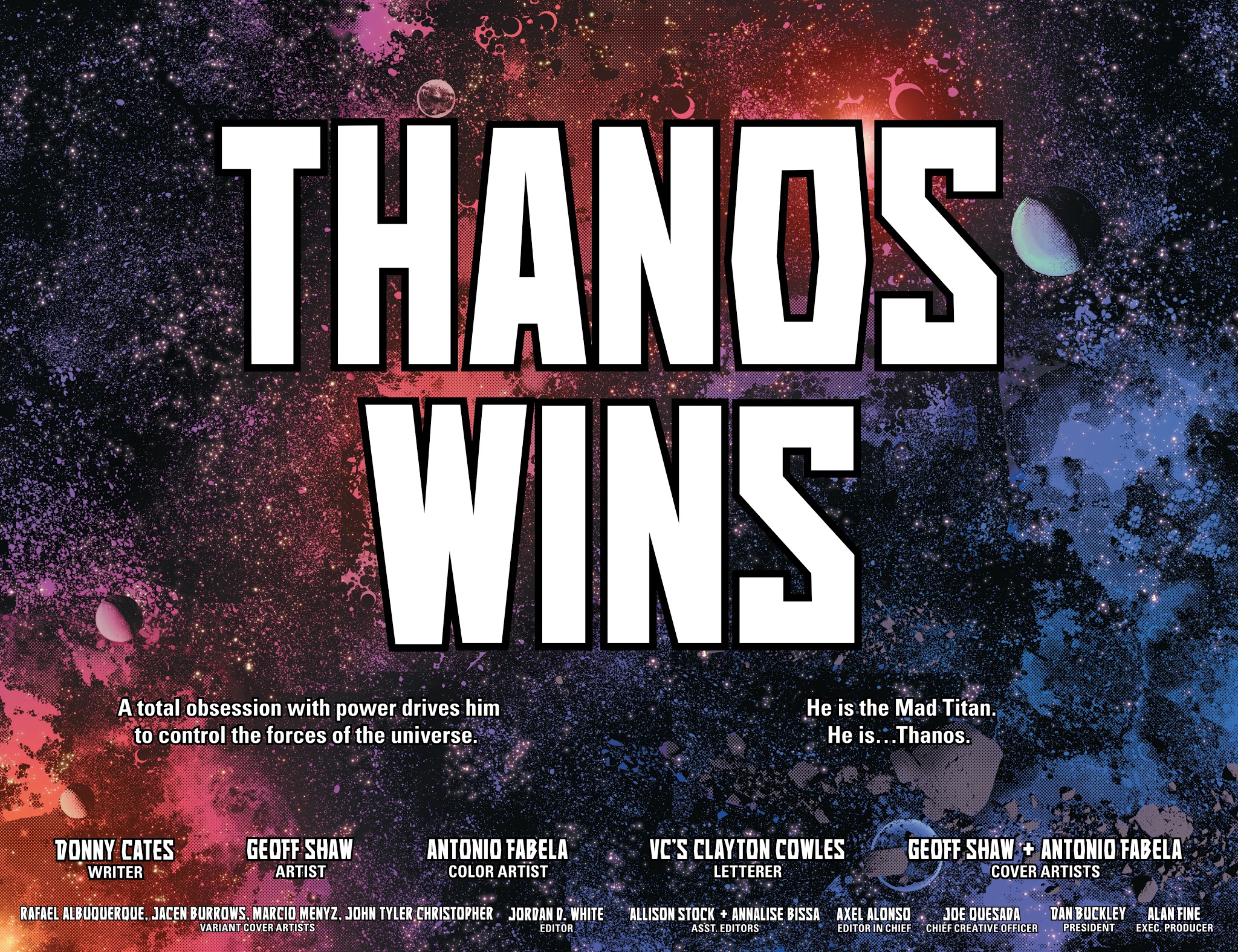 Read online Thanos (2016) comic -  Issue #13 - 3