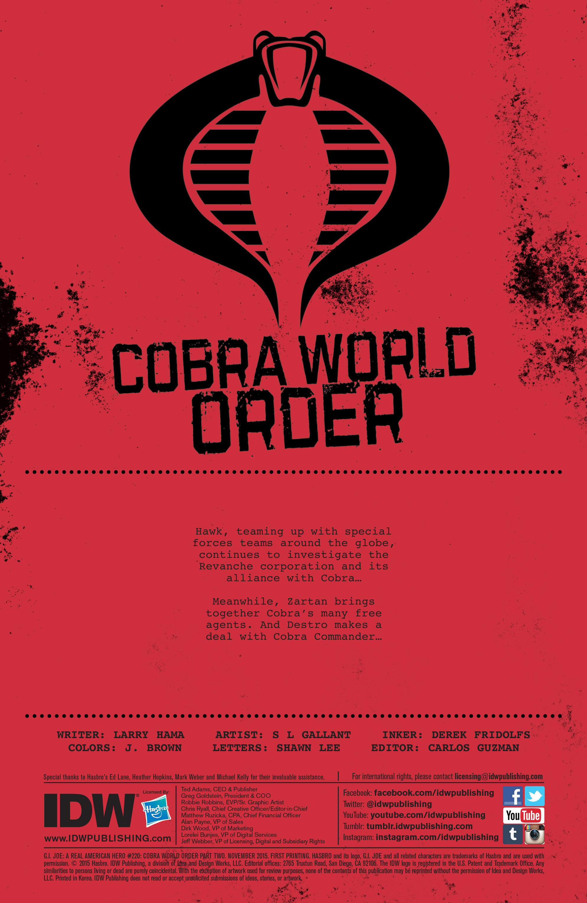 Read online G.I. Joe: A Real American Hero comic -  Issue #220 - 2