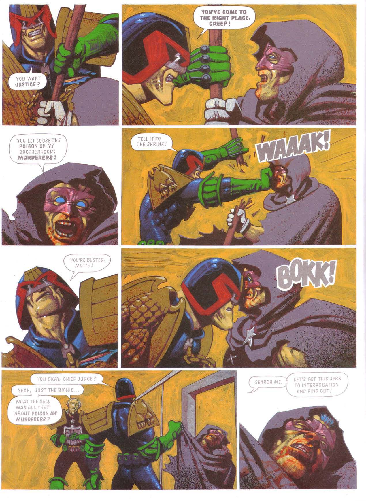 Read online Judge Dredd: Goodnight Kiss comic -  Issue # TPB - 18
