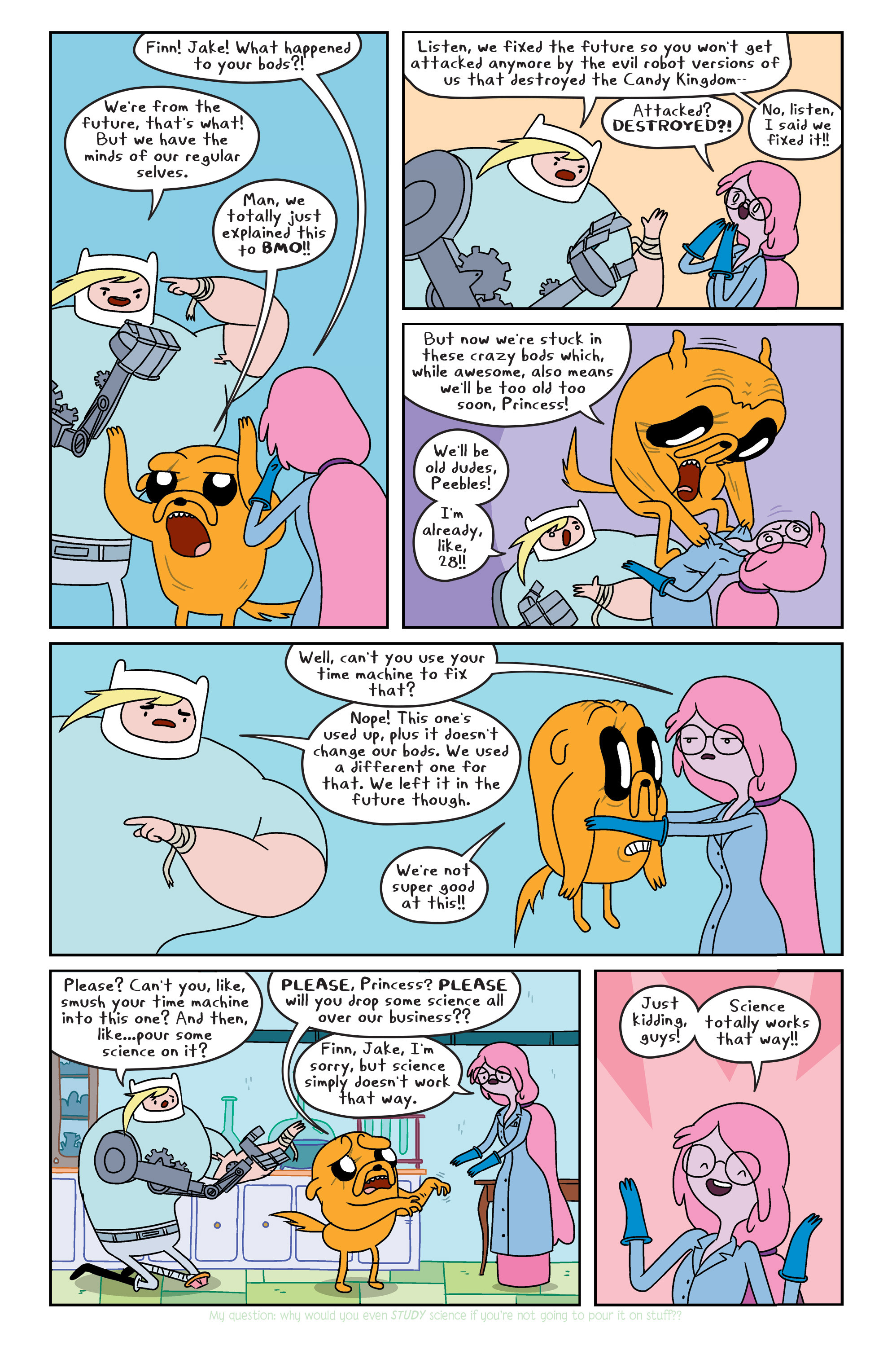 Read online Adventure Time comic -  Issue #9 - 15