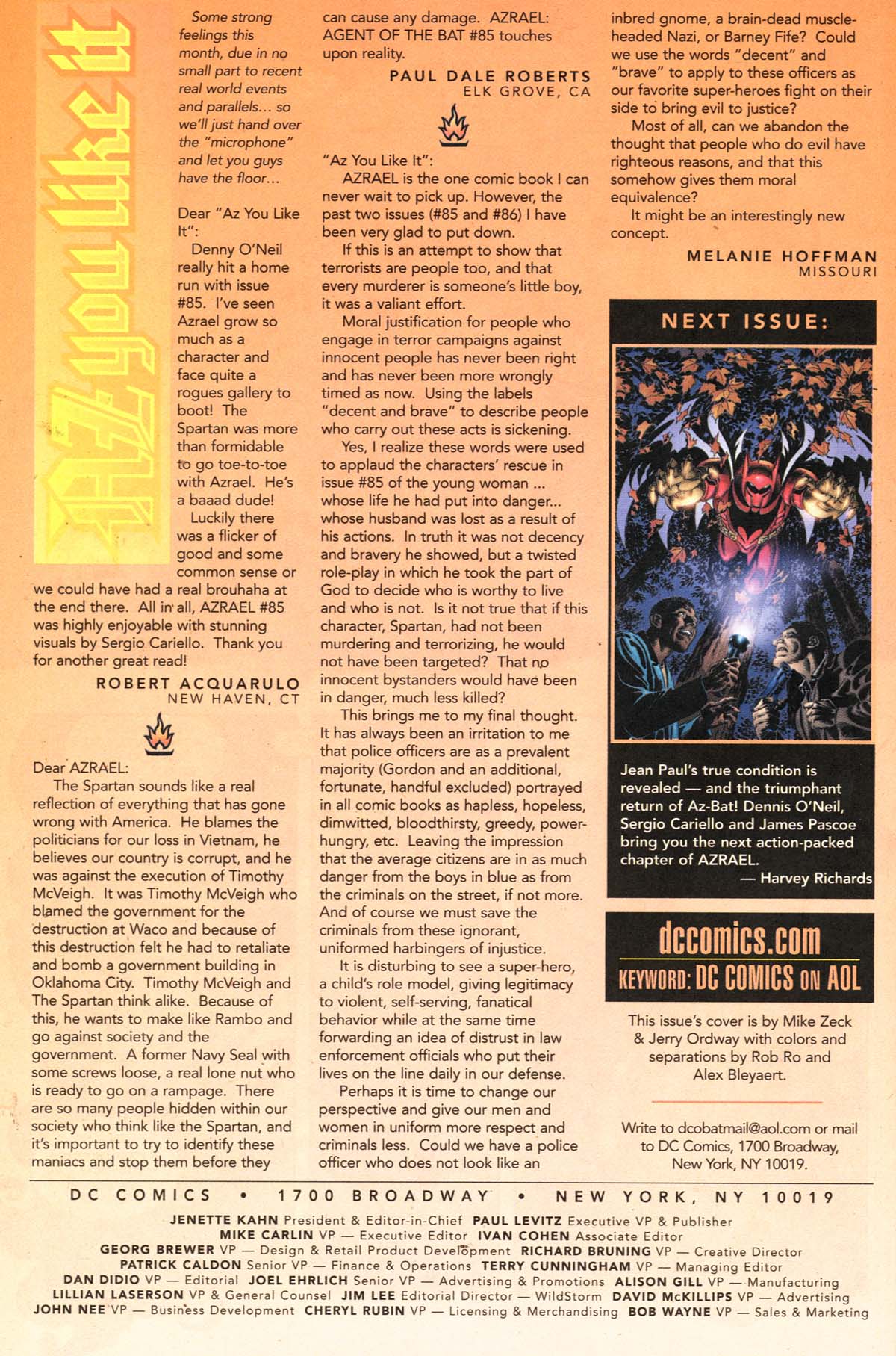 Read online Azrael: Agent of the Bat comic -  Issue #89 - 23