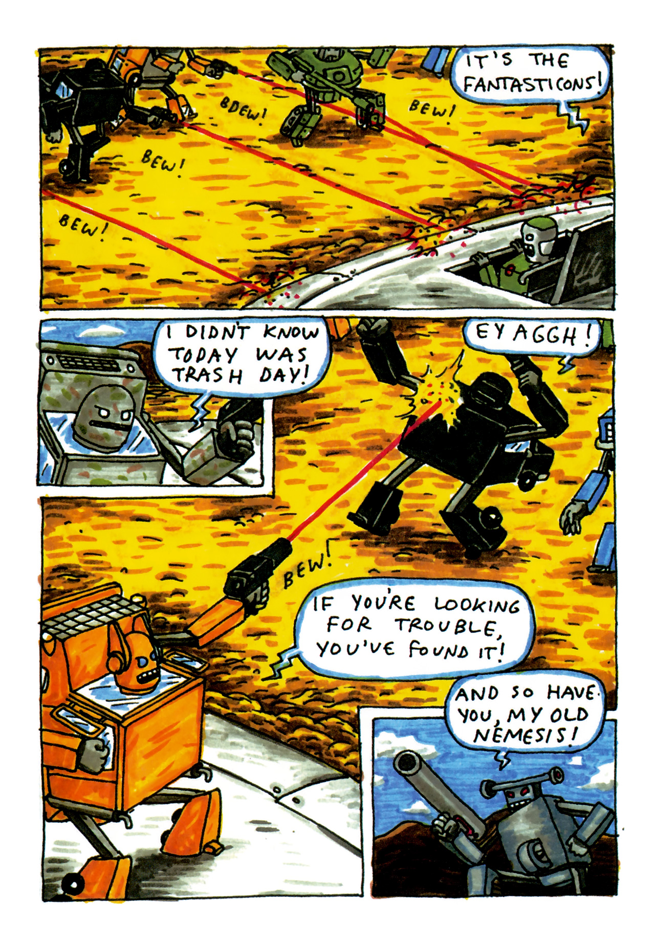 Read online Incredible Change-Bots comic -  Issue # TPB 1 - 59