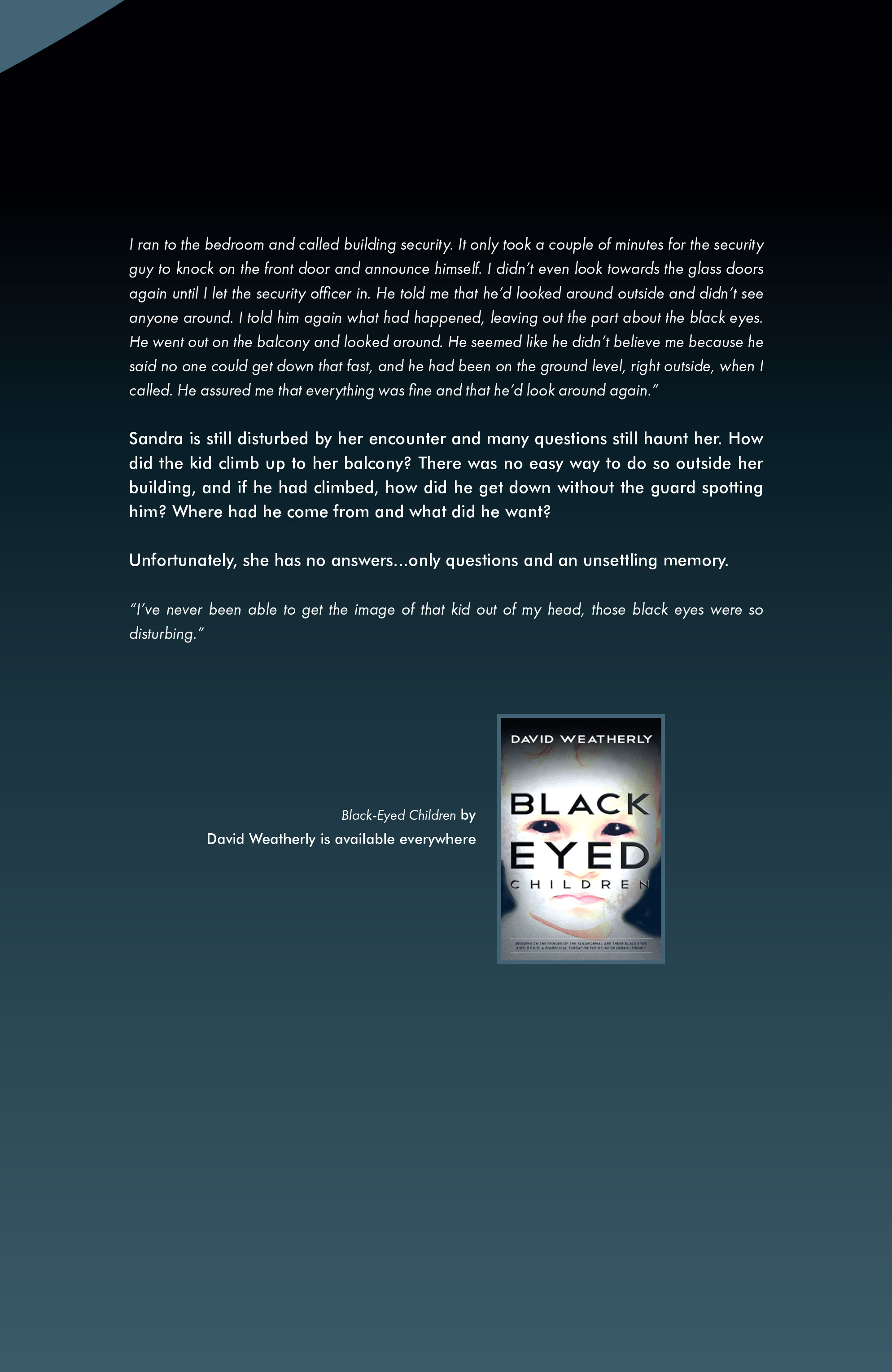Read online Black-Eyed Kids comic -  Issue #10 - 25