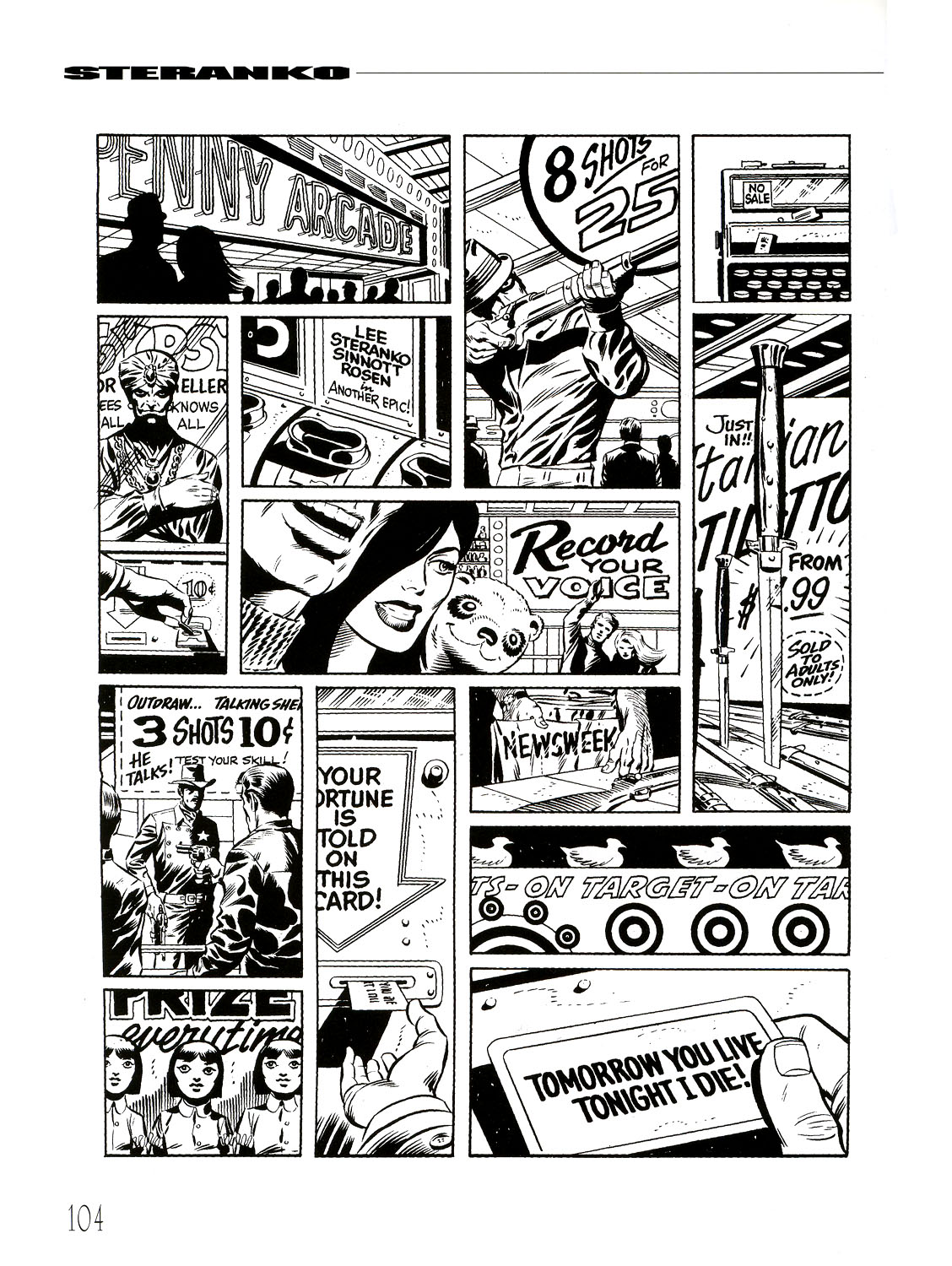 Read online Steranko: Arte Noir comic -  Issue # TPB (Part 2) - 4