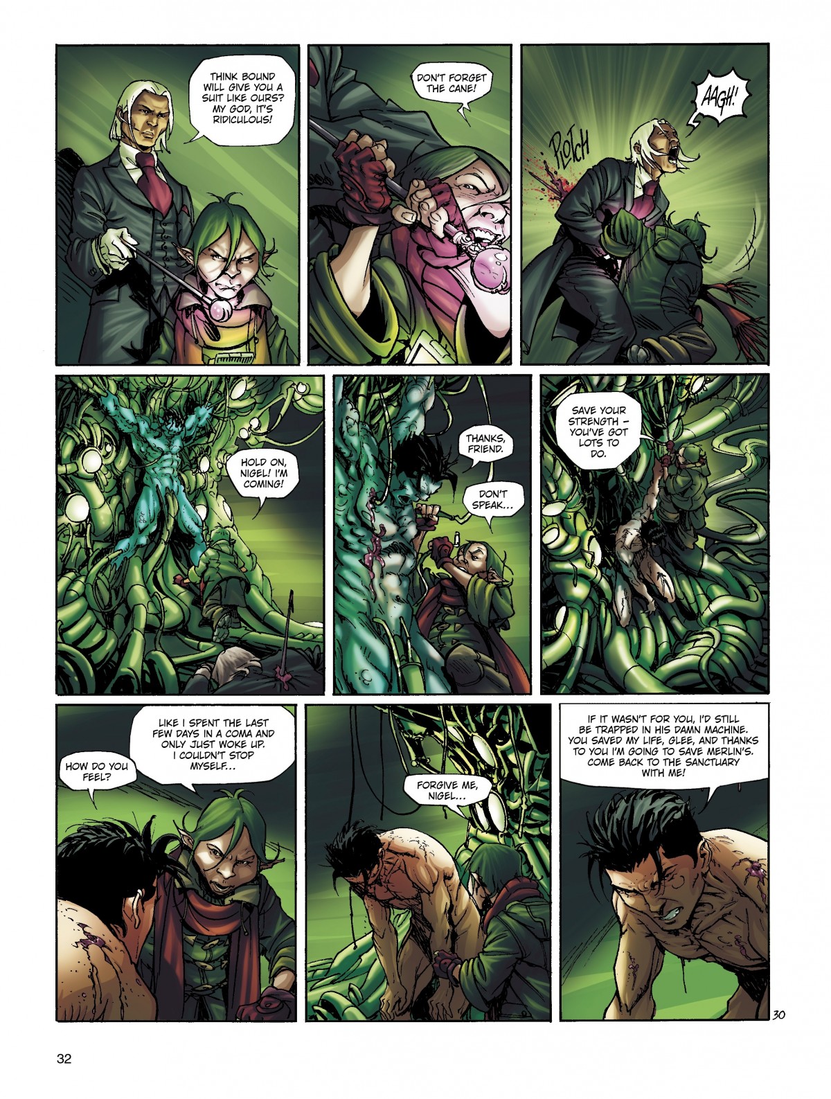 Read online Wisher comic -  Issue #4 - 32