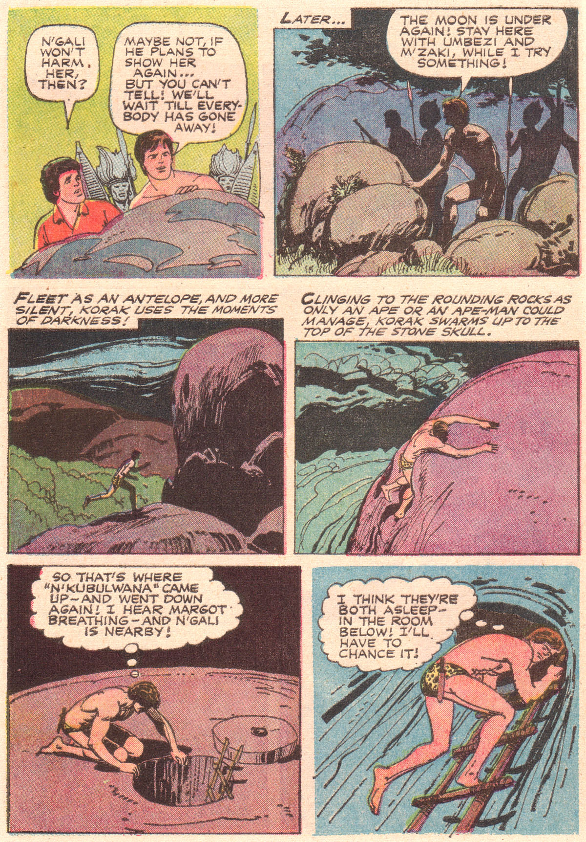 Read online Korak, Son of Tarzan (1964) comic -  Issue #38 - 7