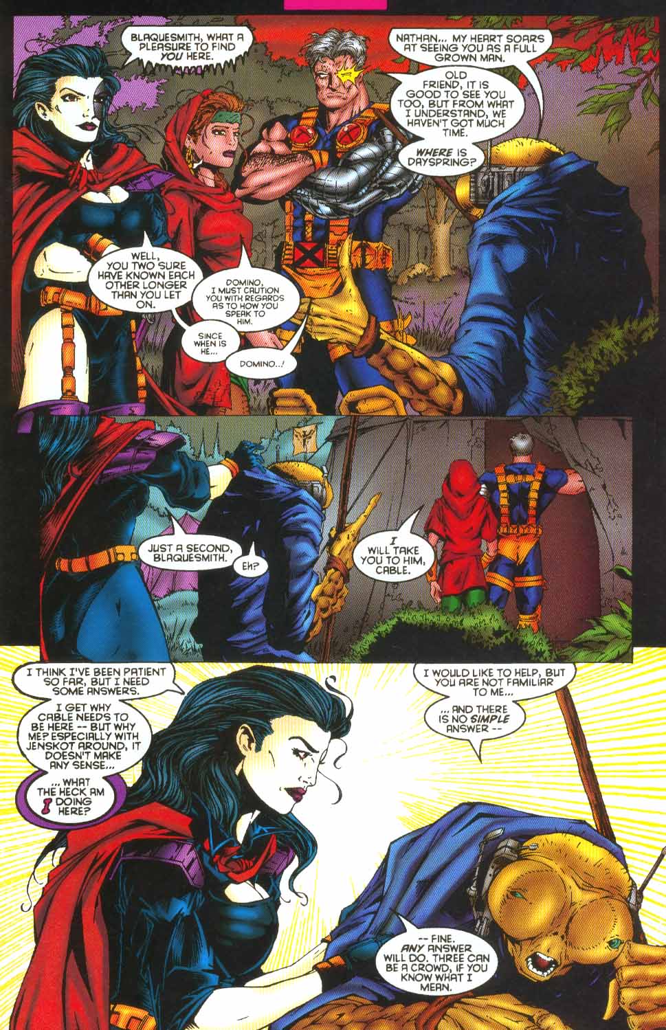 Read online Cable (1993) comic -  Issue #25 - 22