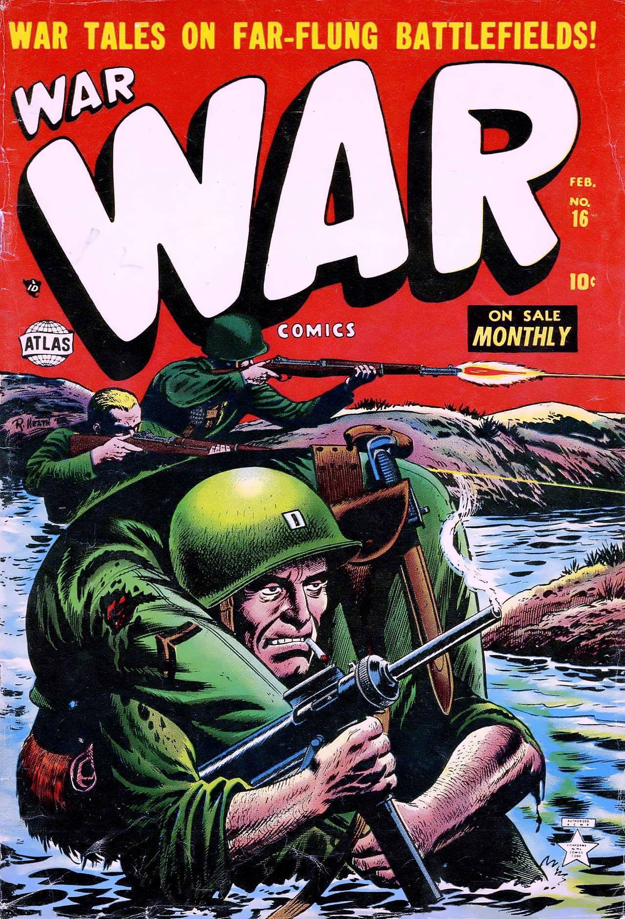 Read online War Comics comic -  Issue #16 - 1