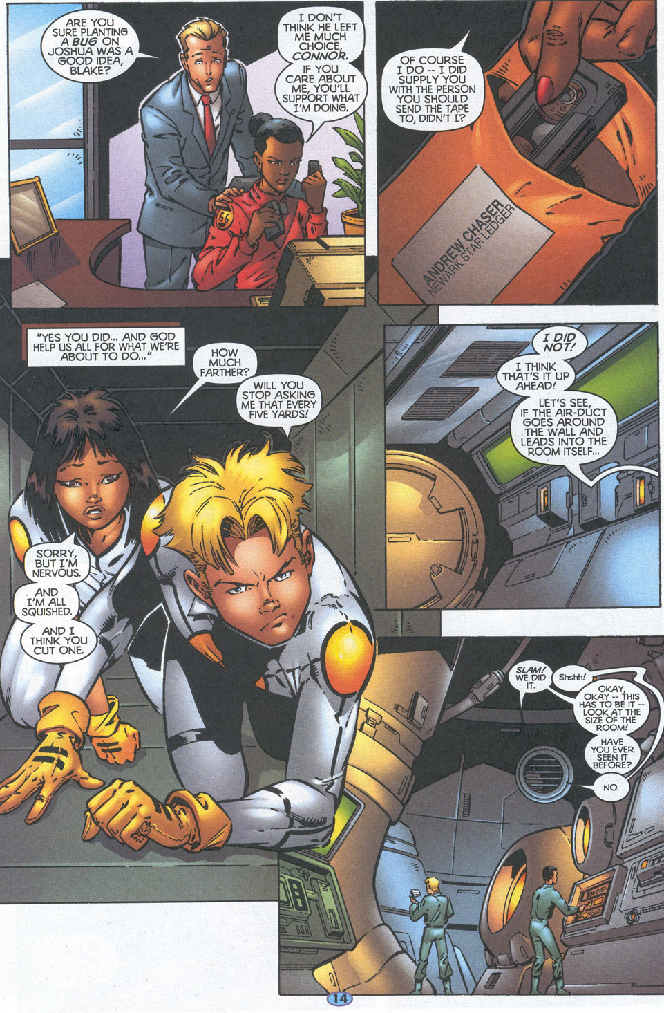 Read online Troublemakers comic -  Issue #14 - 12