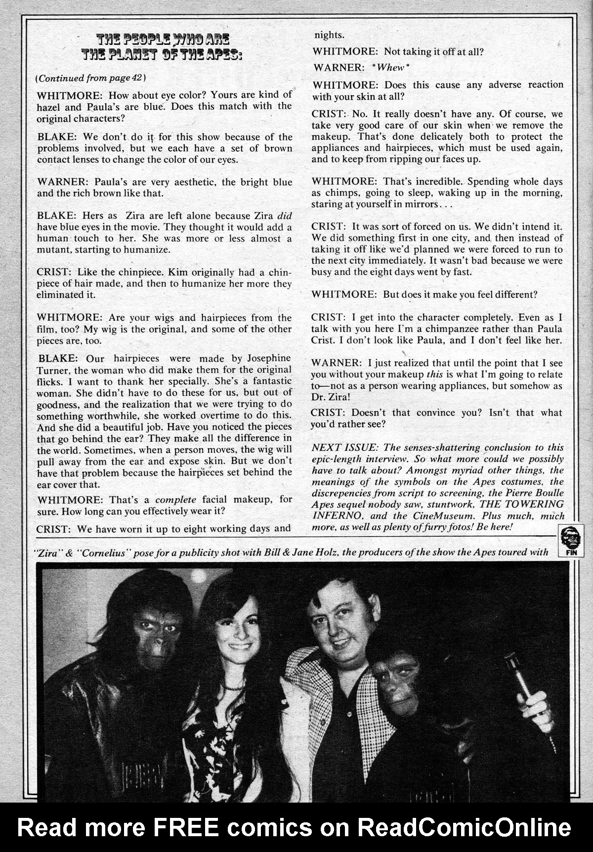 Read online Planet of the Apes comic -  Issue #12 - 70
