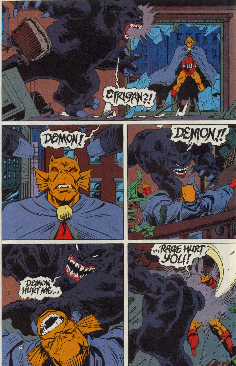 Read online The Demon (1990) comic -  Issue #9 - 12
