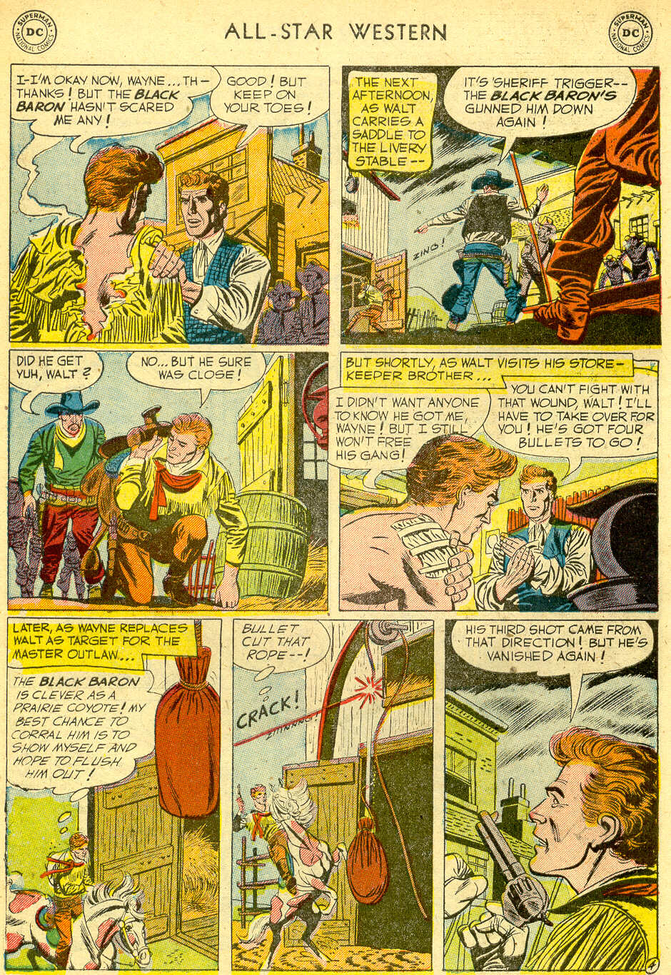 Read online All-Star Western (1951) comic -  Issue #68 - 6