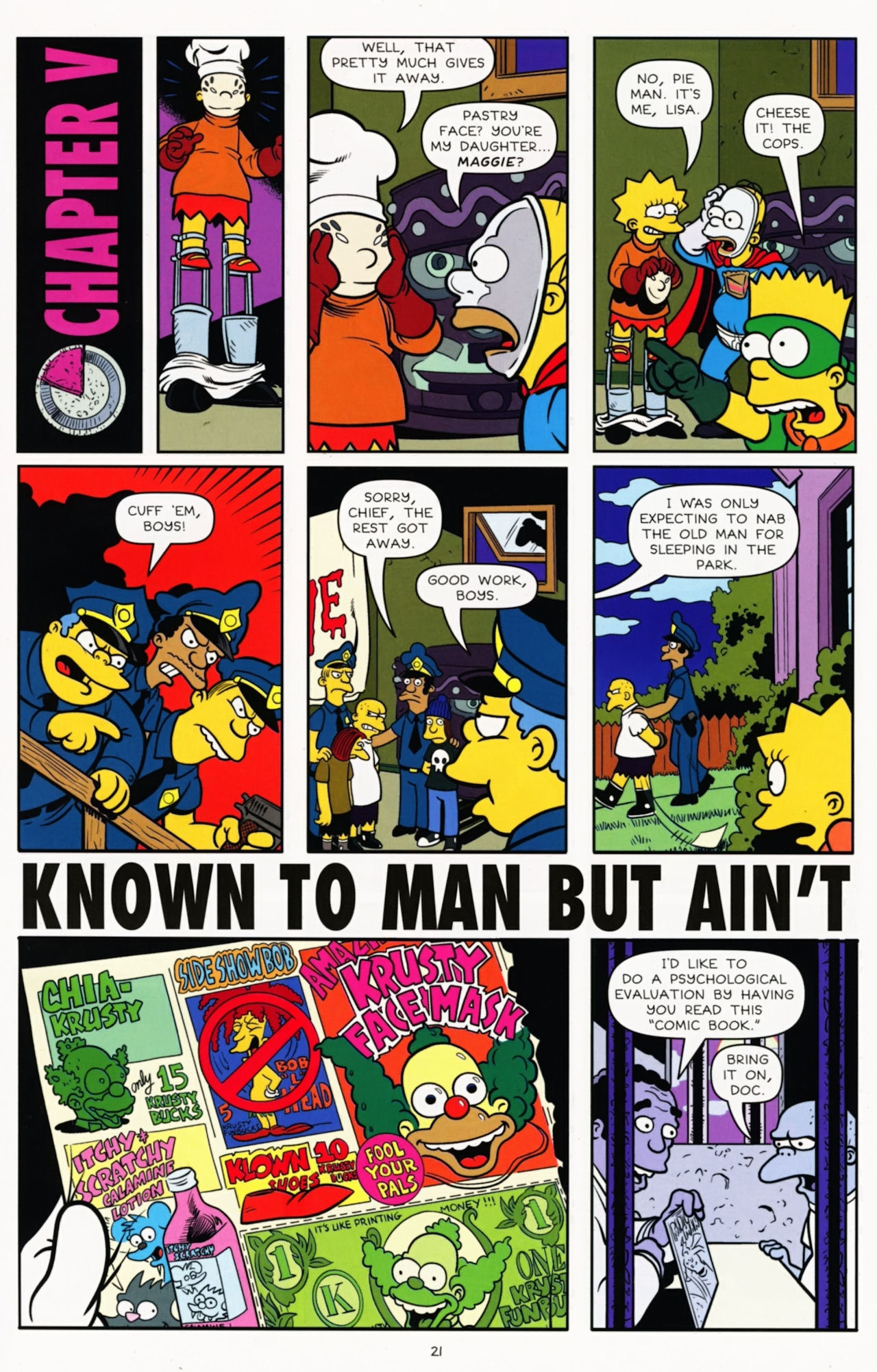 Read online Bongo Comics Presents Simpsons Super Spectacular comic -  Issue #13 - 23