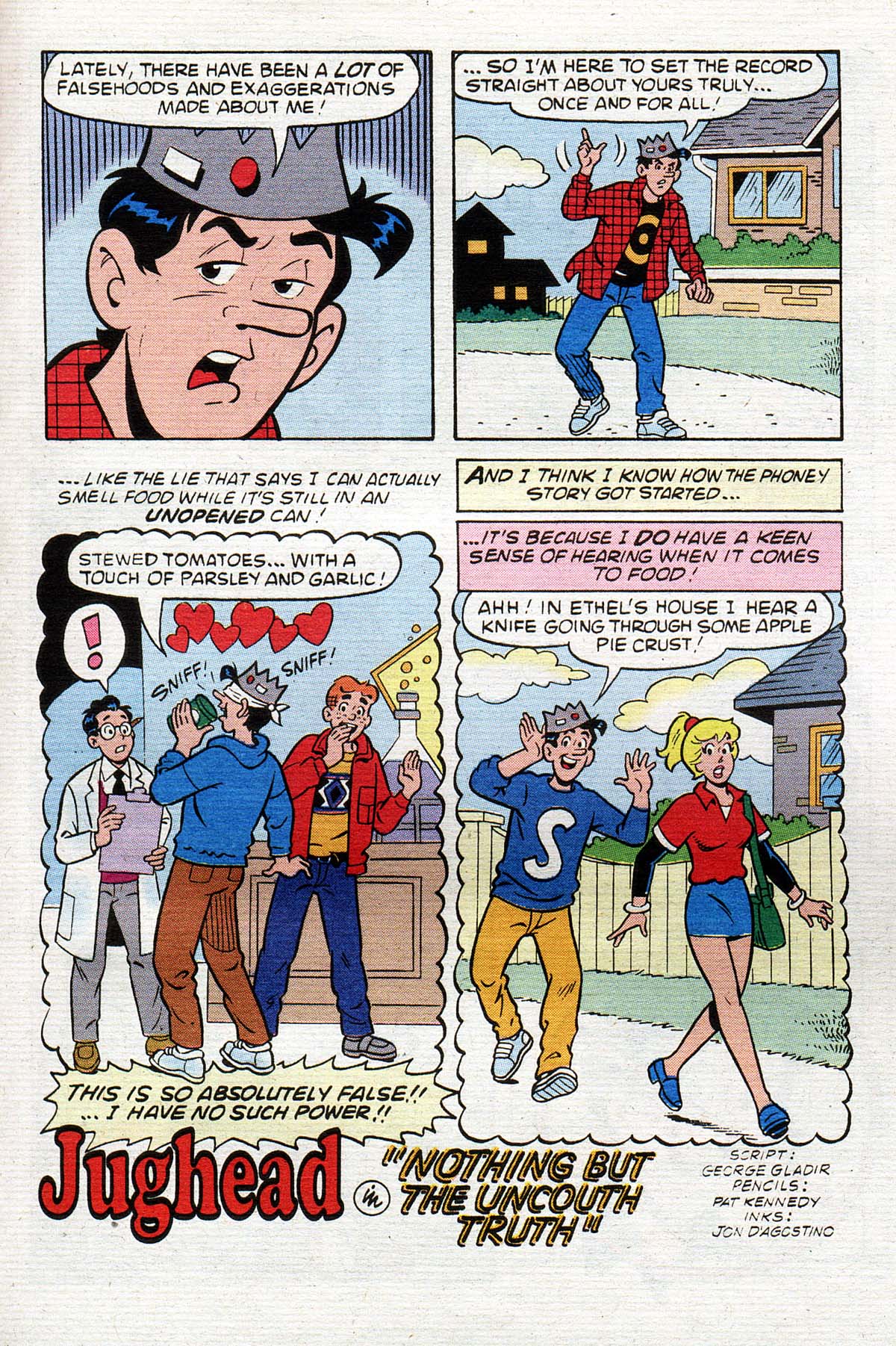 Read online Jughead's Double Digest Magazine comic -  Issue #94 - 182