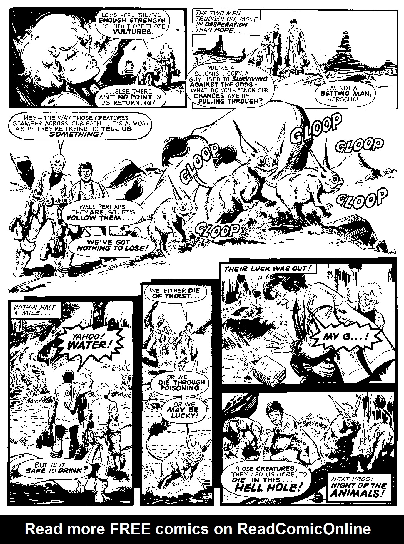 Read online Planet of the Damned & Death Planet comic -  Issue # TPB - 66