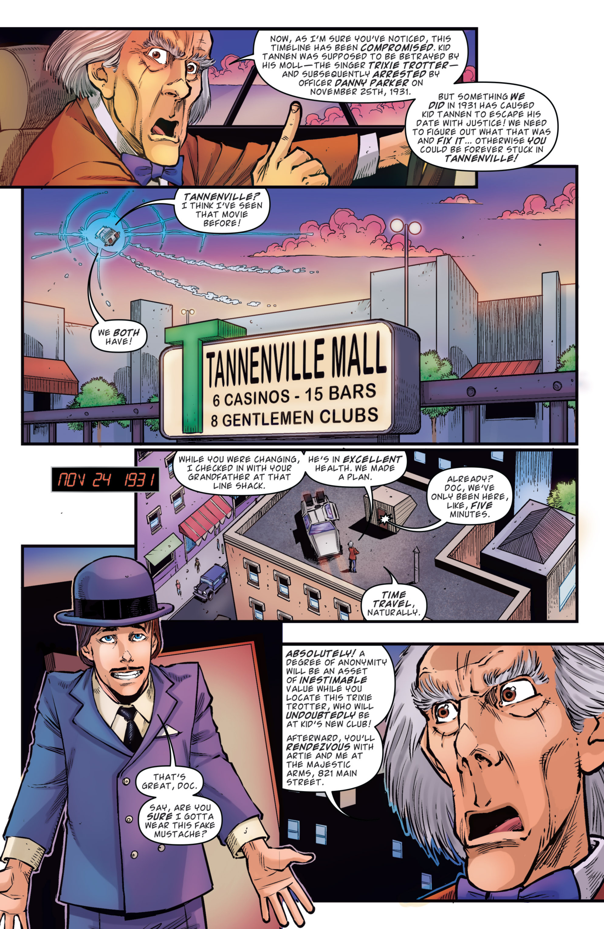 Read online Back to the Future: Citizen Brown comic -  Issue #2 - 14