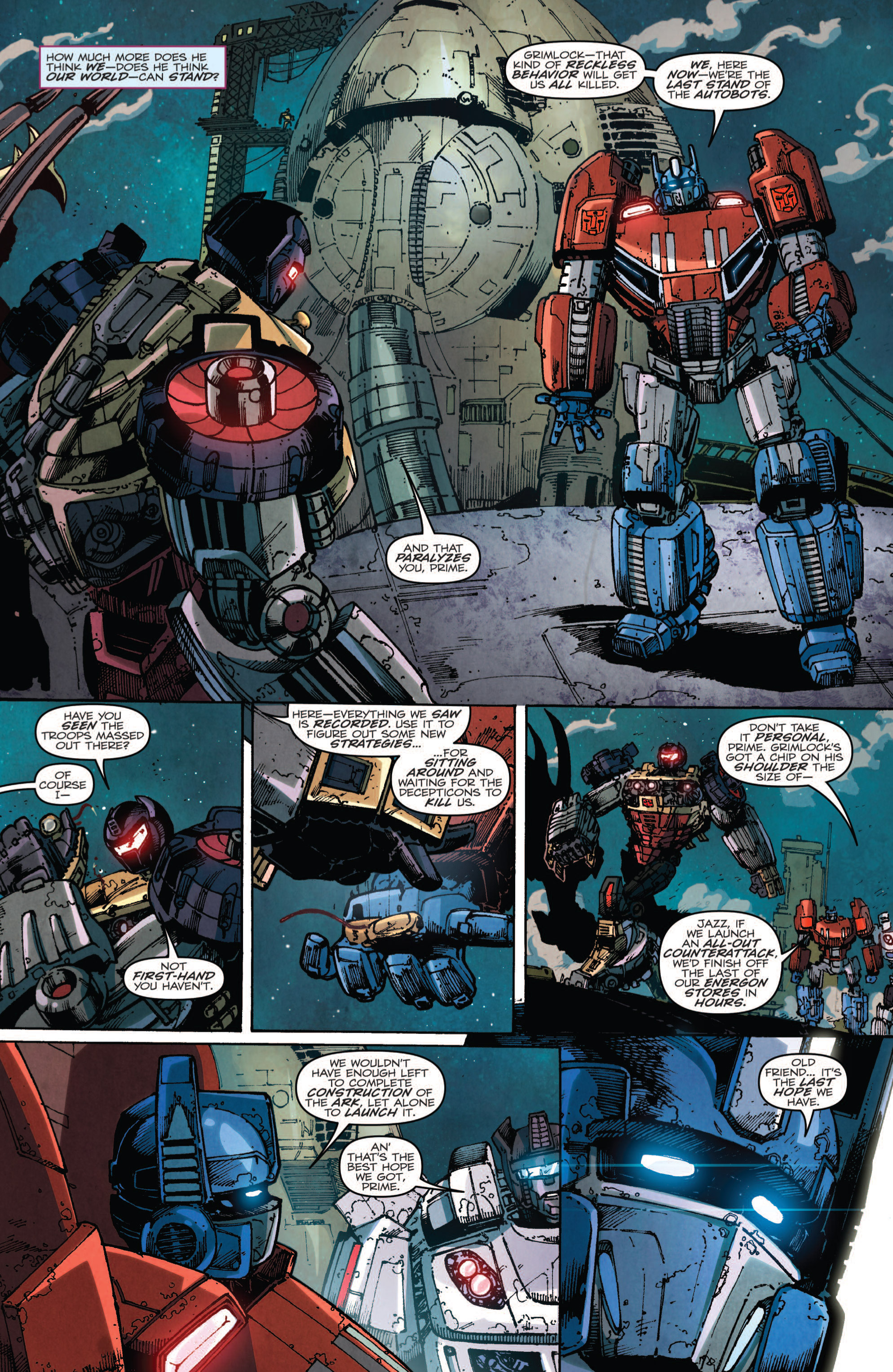 Read online The Transformers: Fall of Cybertron comic -  Issue #1 - 8