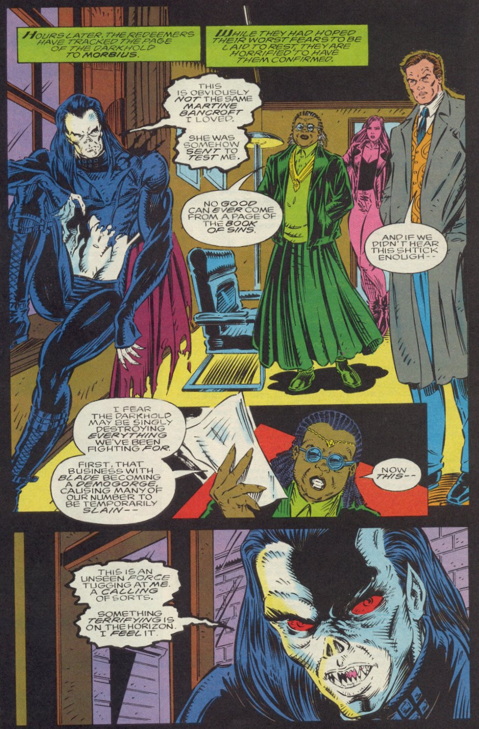 Read online Morbius: The Living Vampire (1992) comic -  Issue #13 - 25