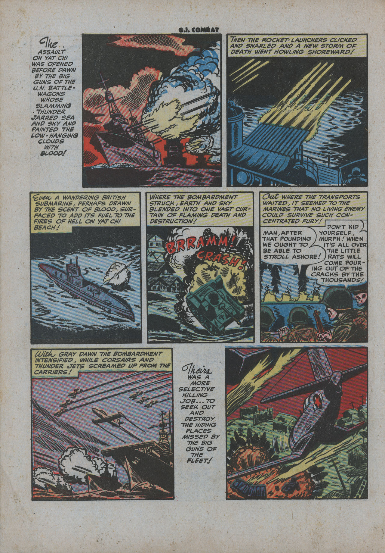 Read online G.I. Combat (1952) comic -  Issue #6 - 4
